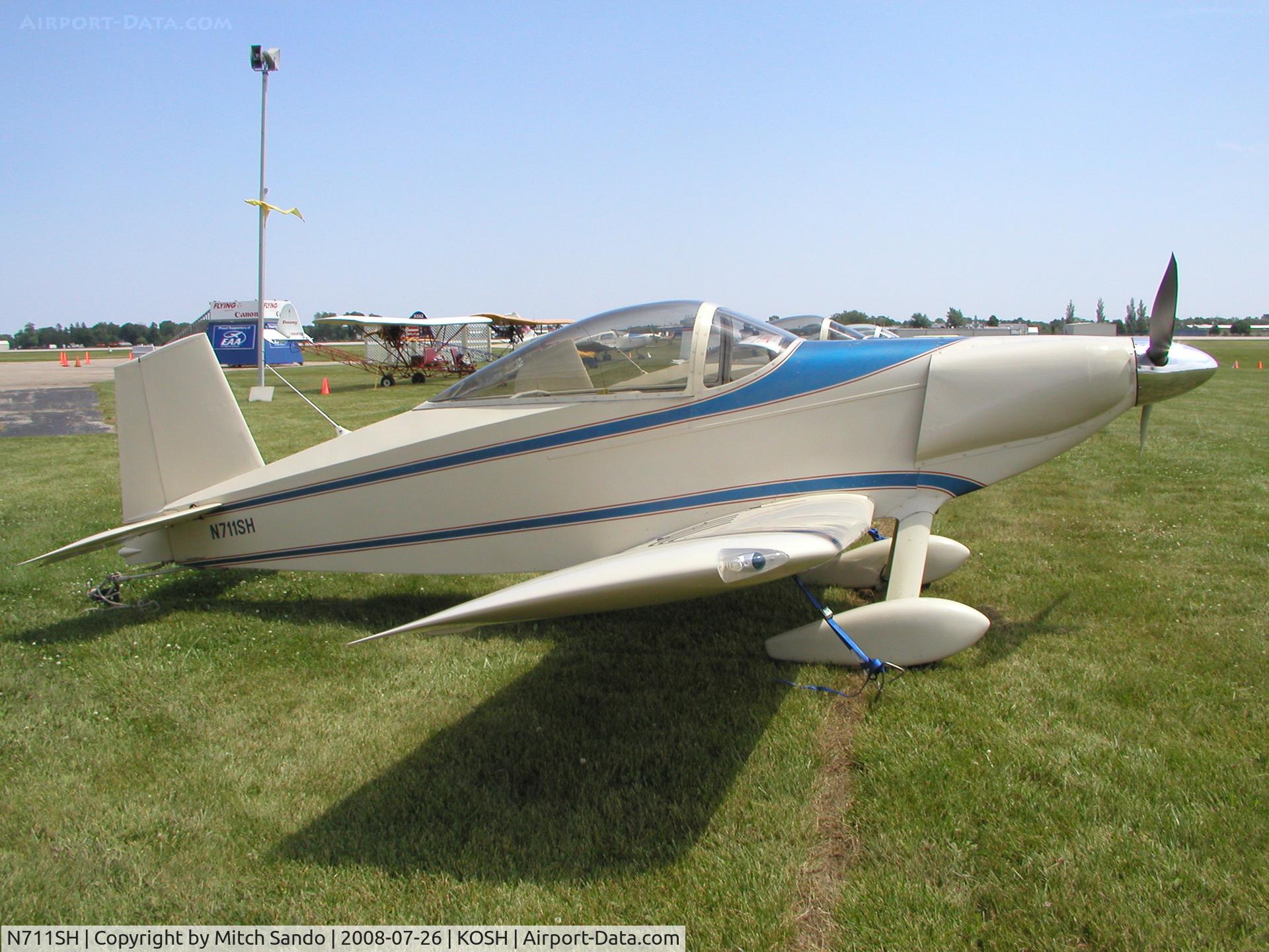 N711SH, 1984 Thorp T-18 Tiger C/N 835, EAA AirVenture 2008.