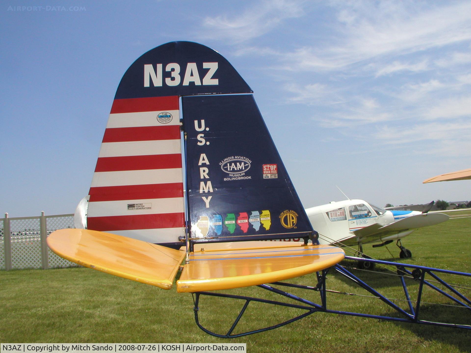 N3AZ, 1998 Breezy RLU-1 C/N JD1, EAA AirVenture 2008.