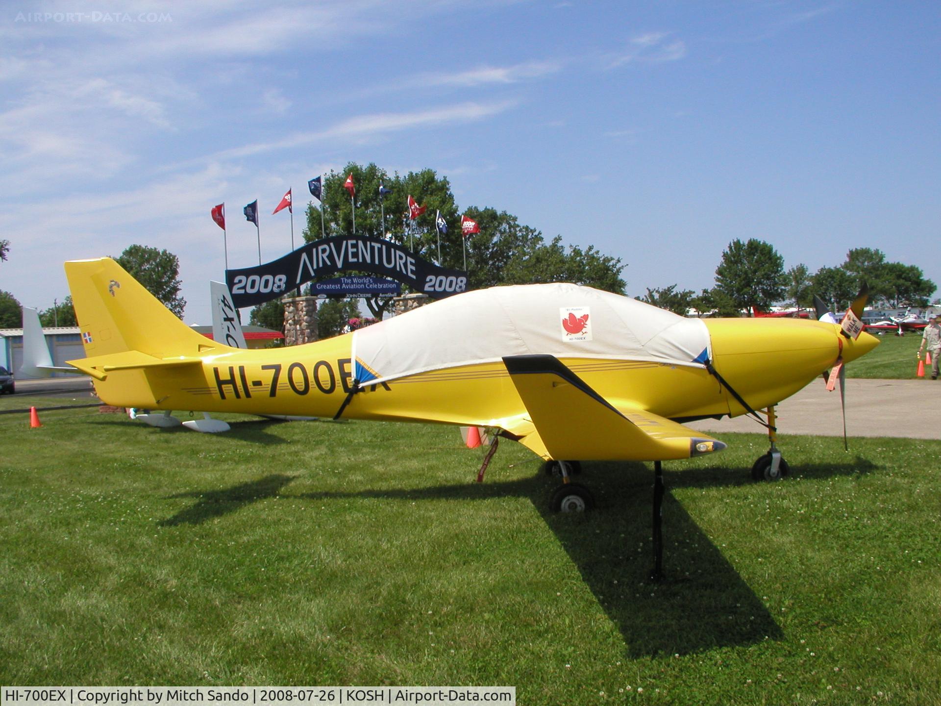 HI-700EX, 1998 Lancair IV C/N LV-335, EAA AirVenture 2008.