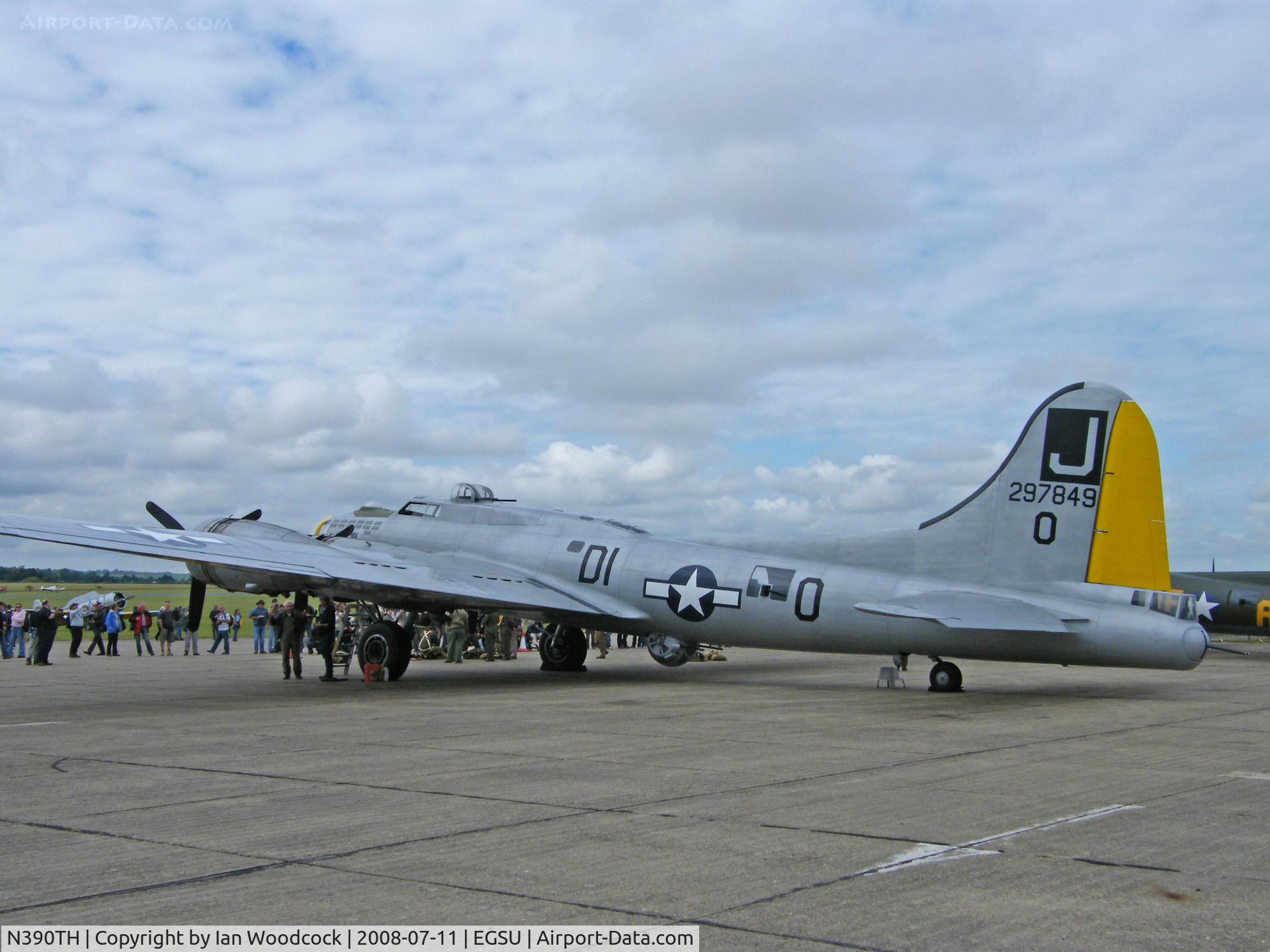 N390TH, 1944 Boeing B-17G Flying Fortress C/N Not found 44-85734, Boeing B-17G/Duxford (Liberty Belle)