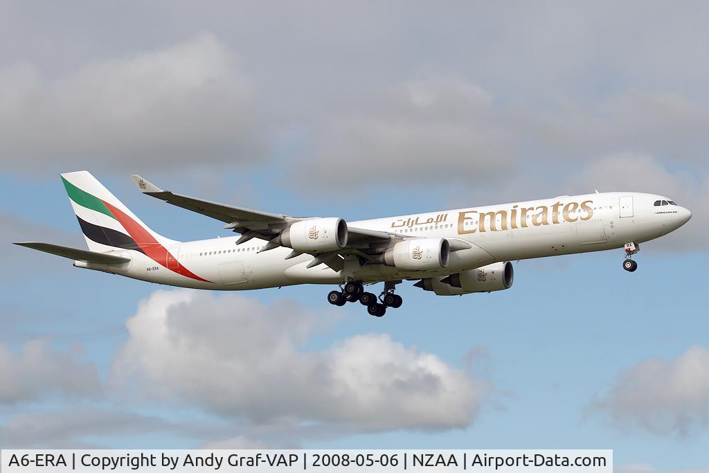 A6-ERA, 2002 Airbus A340-541 C/N 457, Emirates A340-500