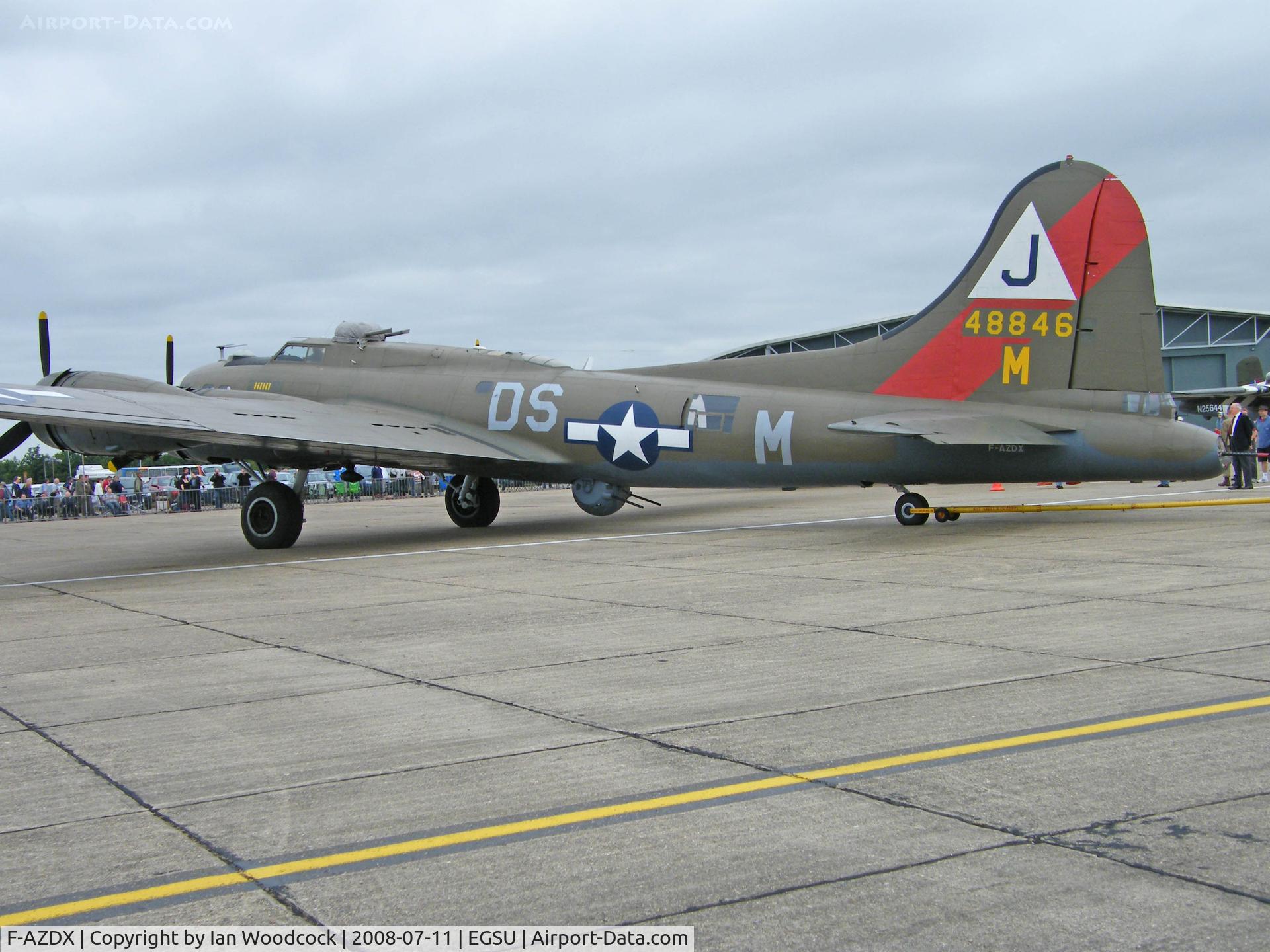 F-AZDX, 1944 Boeing B-17G Flying Fortress C/N 8246, Boeing B-17G/Duxford (Pink Lady)