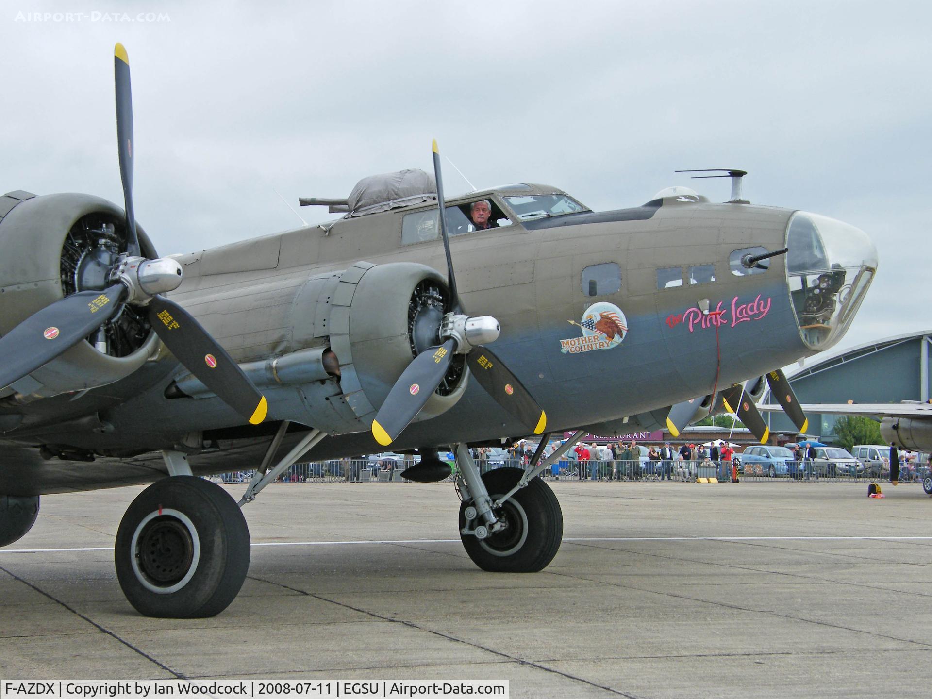 F-AZDX, 1944 Boeing B-17G Flying Fortress C/N 8246, Boeing B-17G/Duxford (Pink Lady)