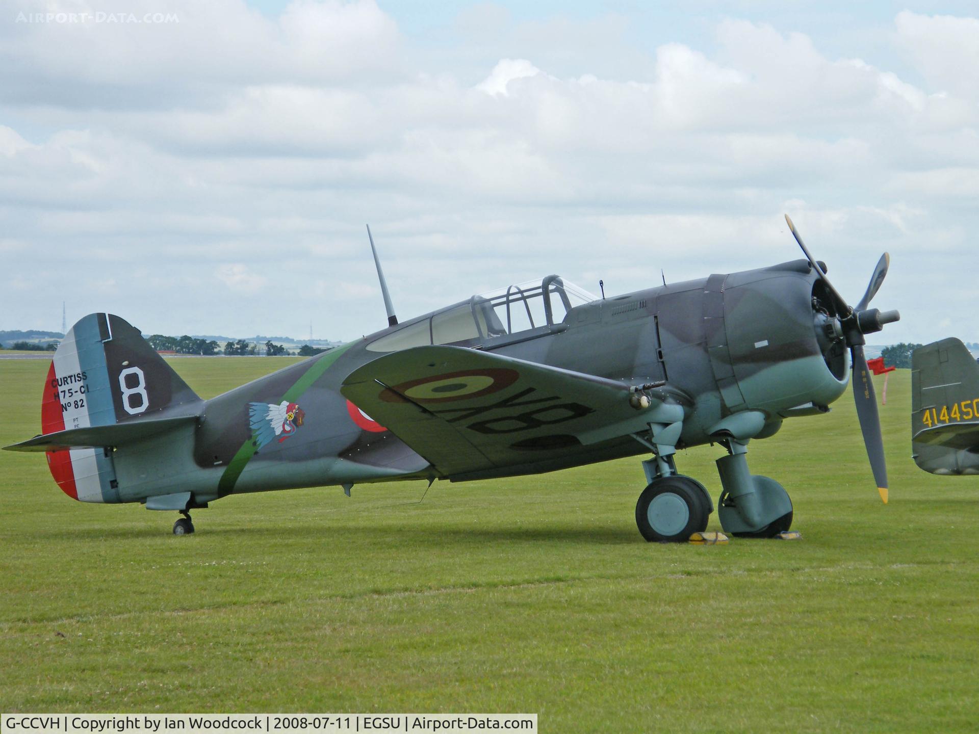 G-CCVH, 1939 Curtiss H-75A-1 C/N 12881, Curtiss H75-A.1/Duxford