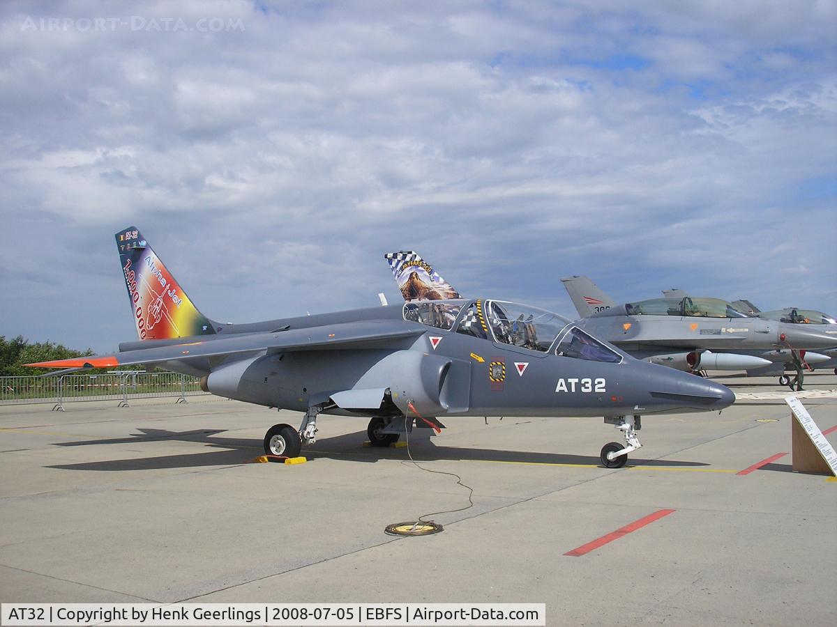 AT32, Dassault-Dornier Alpha Jet 1B C/N B32/1149, Belgian Defence Day