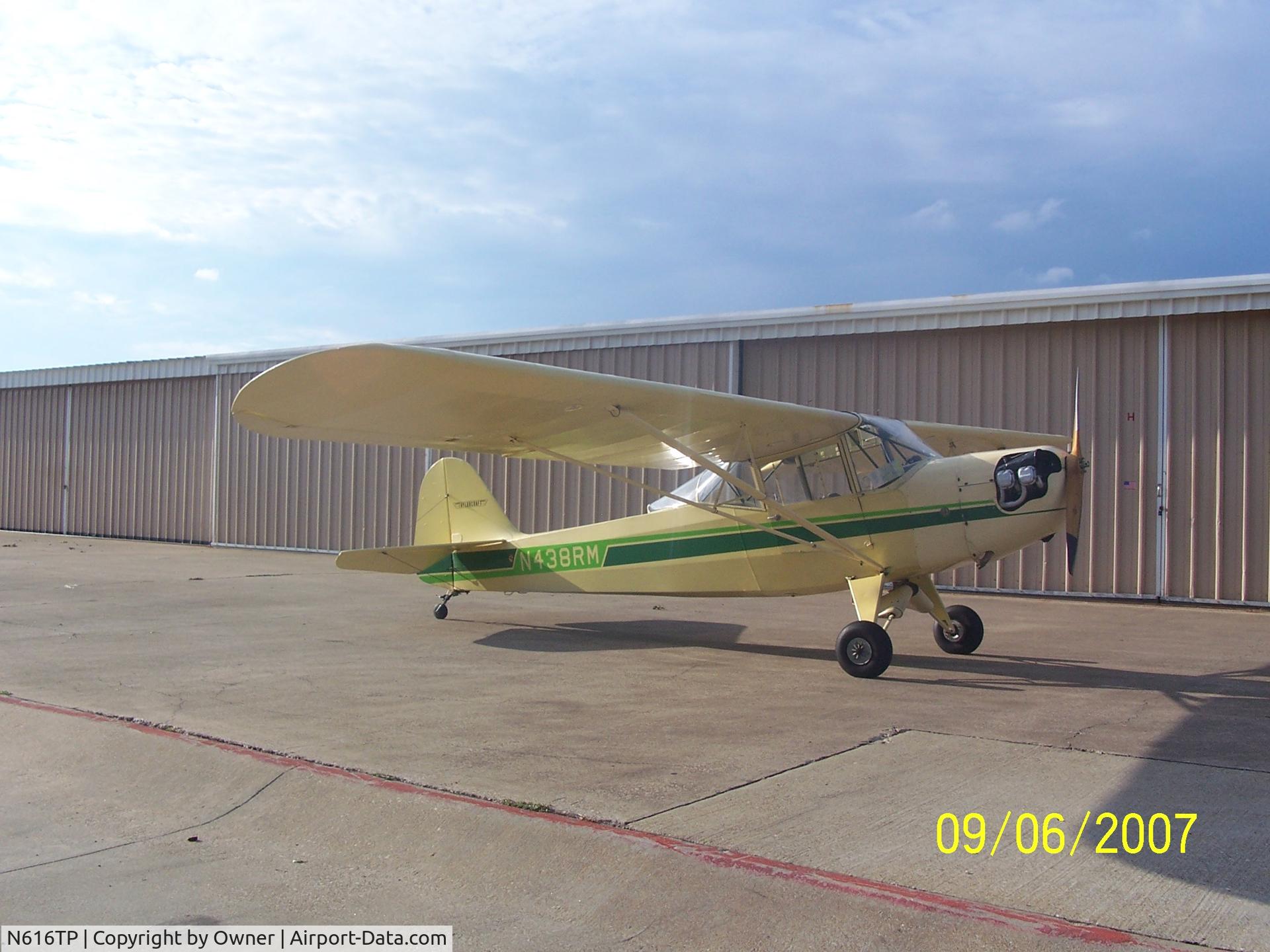 N616TP, Taylorcraft L-2B C/N 0-4449, Before the repainting