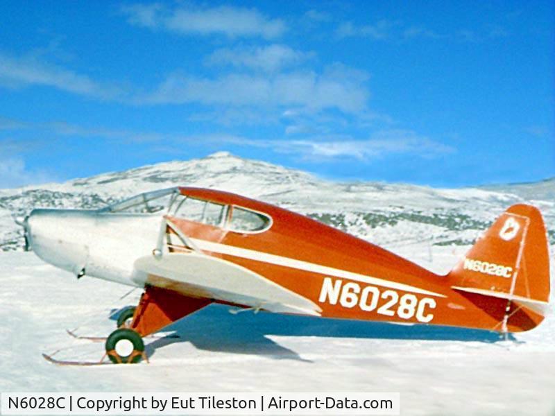 N6028C, 1954 Callair A-4 C/N 137-4, On Mesa View Ranch, Colorado (north of Craig)