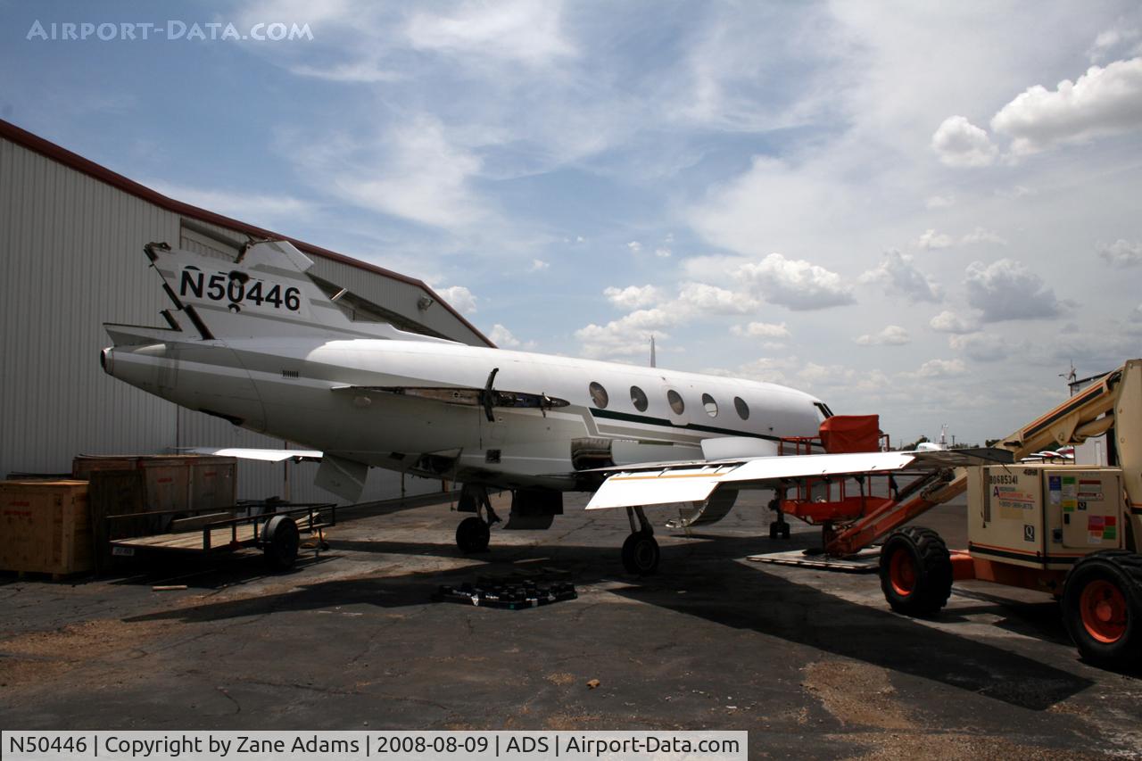 N50446, 1965 Dassault Falcon 20 C/N 21, At Dallas Addison