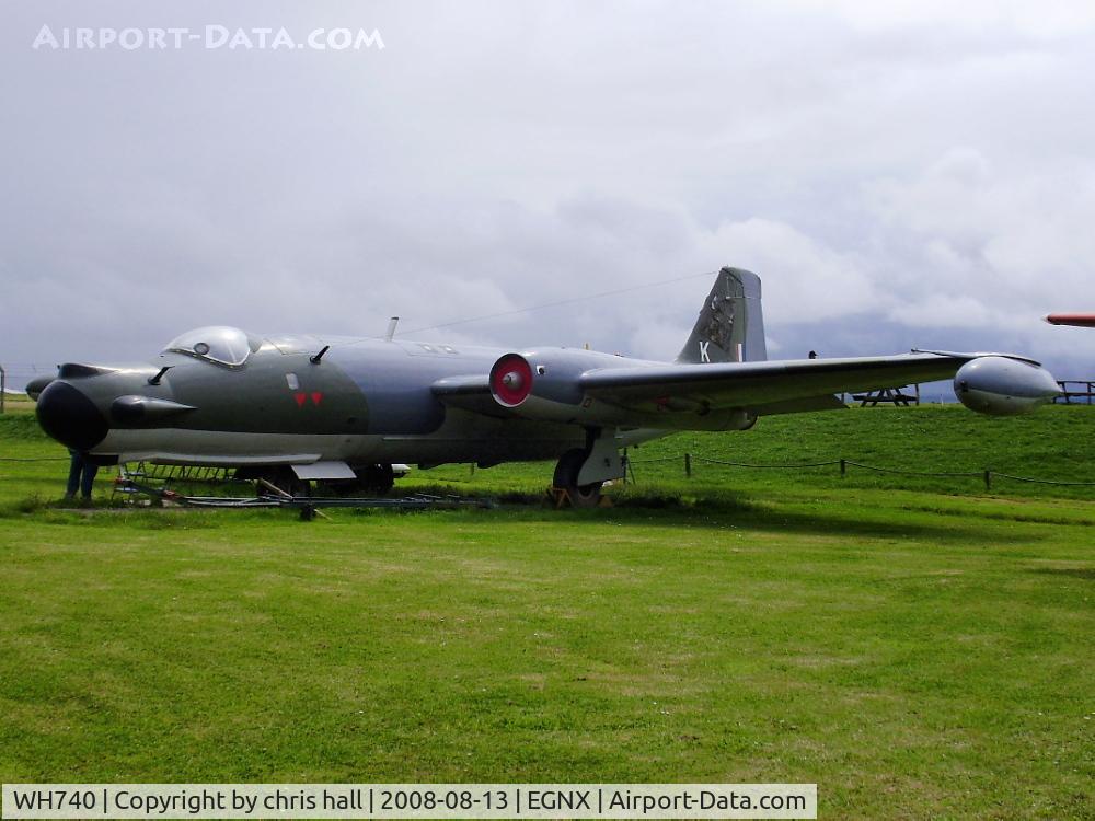 WH740, 1953 English Electric Canberra T.17 C/N Not found WH740, English Electric Canberra T.17