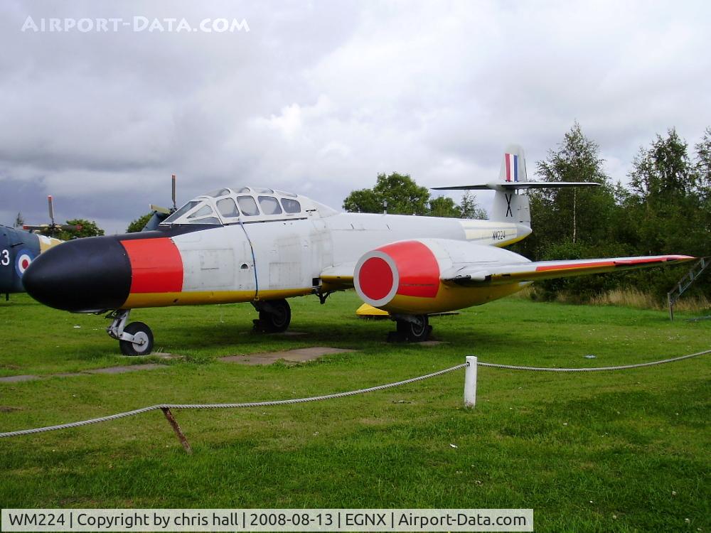 WM224, 1952 Gloster Meteor TT.20 C/N Not found WM224, Armstrong Whitworth Meteor TT.20