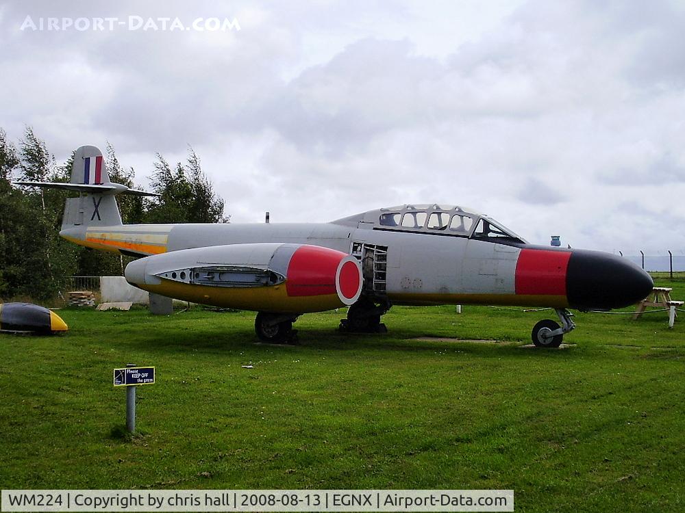 WM224, 1952 Gloster Meteor TT.20 C/N Not found WM224, Armstrong Whitworth Meteor TT.20