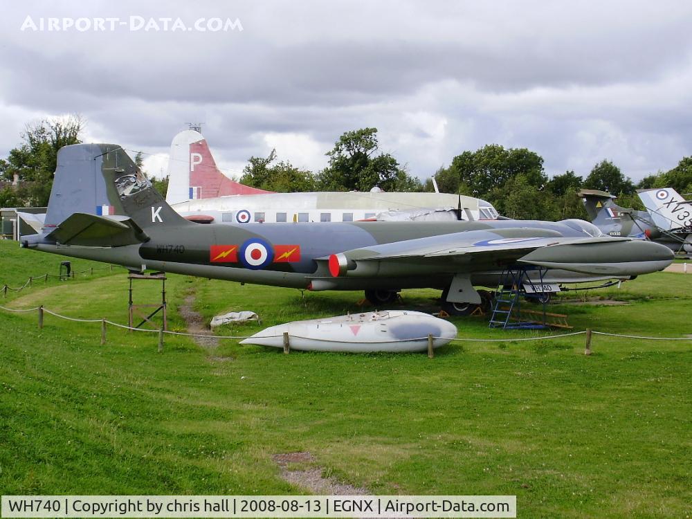 WH740, 1953 English Electric Canberra T.17 C/N Not found WH740, English Electric Canberra T.17