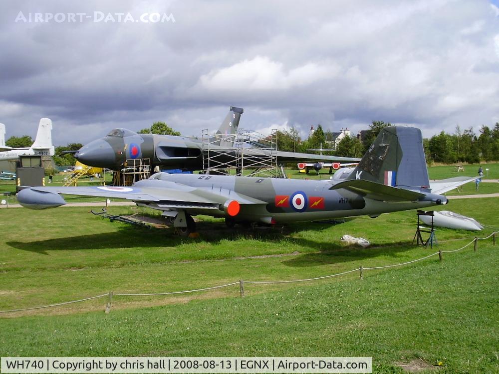 WH740, 1953 English Electric Canberra T.17 C/N Not found WH740, English Electric Canberra T.17