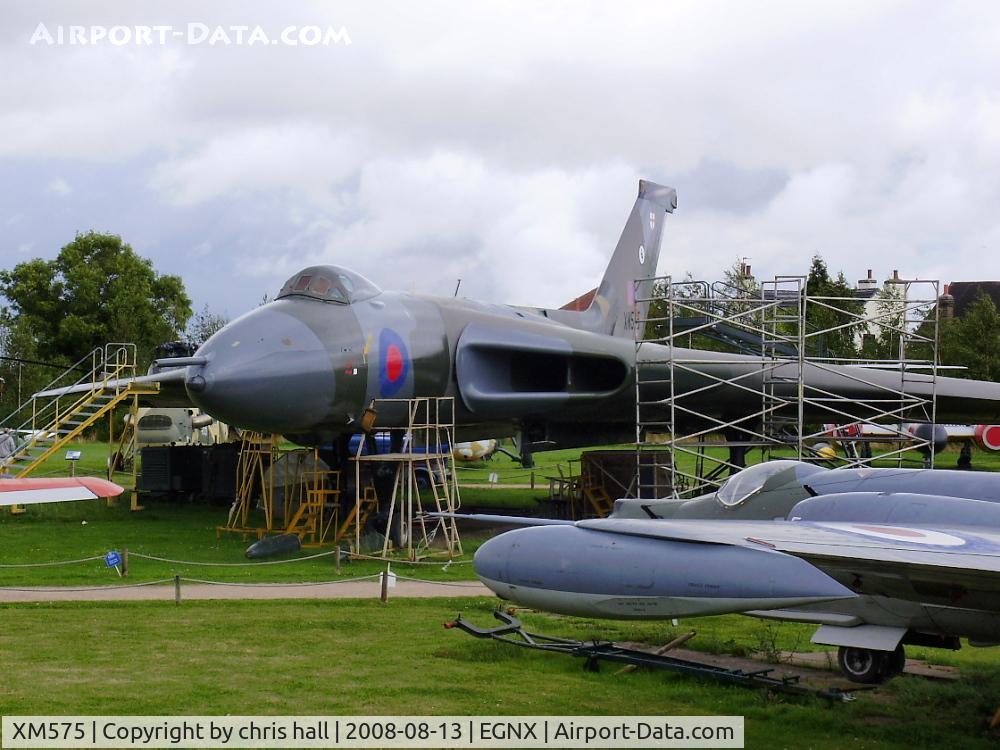 XM575, 1959 Avro Vulcan B.2A C/N Set 56, Preserved at the East Midlands Aeropark