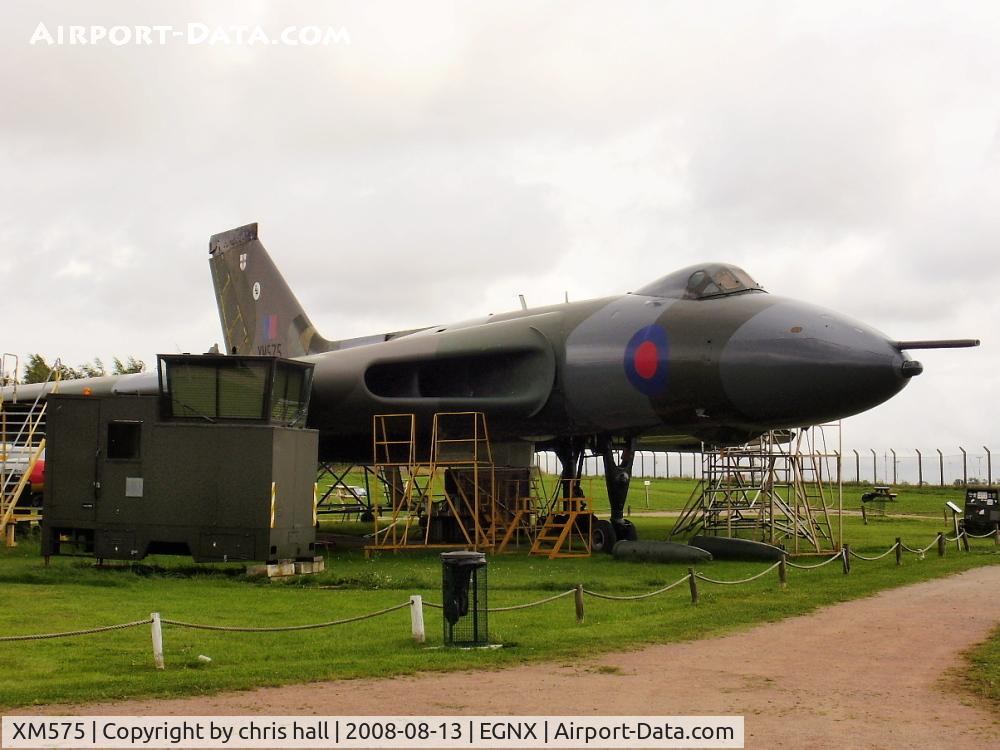 XM575, 1959 Avro Vulcan B.2A C/N Set 56, Preserved at the East Midlands Aeropark
