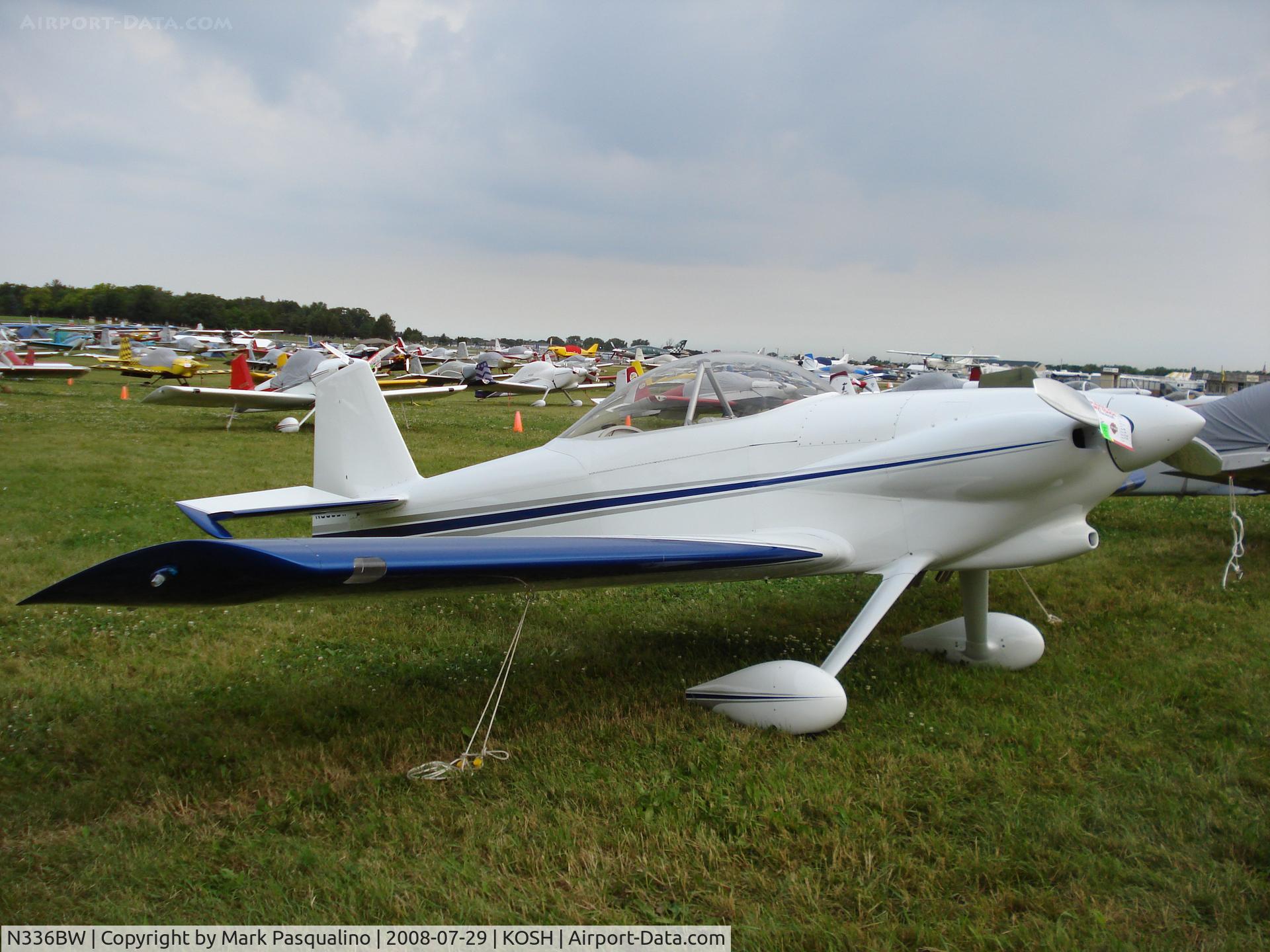 N336BW, 2001 Vans RV-4 C/N 4352, RV-4