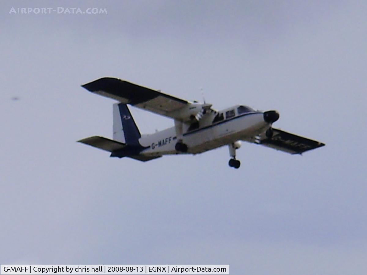 G-MAFF, 1981 Pilatus Britten-Norman BN-2T Turbine Islander C/N 2119, Operated by the Department for Environment Food and Rural Affairs (defra), the Governmental agency formerly known as MAFF.