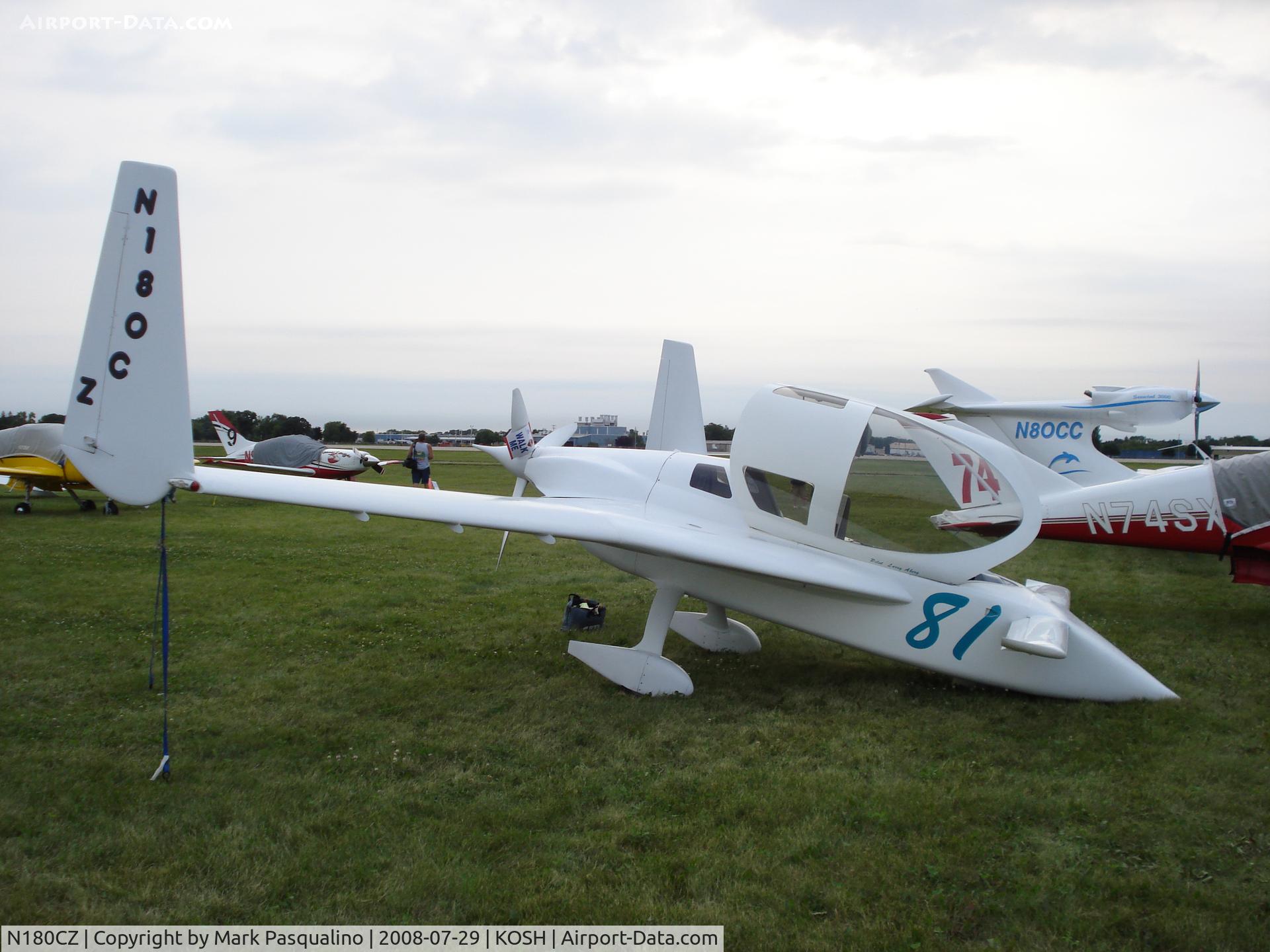 N180CZ, 1997 Co-Z Cozy Mark IV C/N 0180, Cozy MK IV