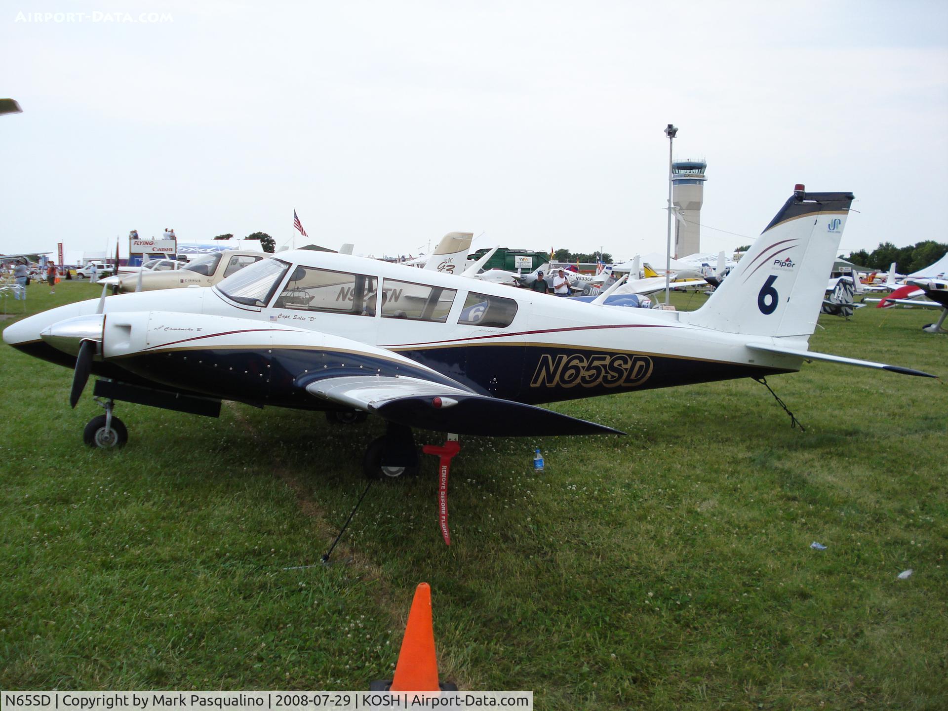 N65SD, 1967 Piper PA-30 B Twin Comanche C/N 30-1431, Piper PA-30