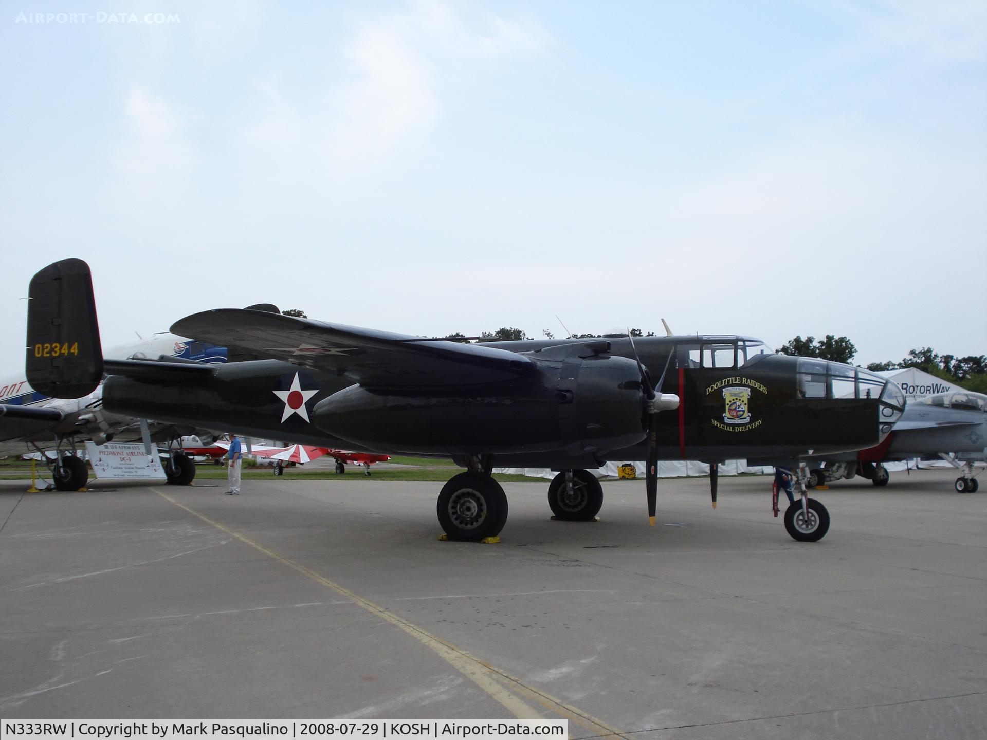 N333RW, 1944 North American B-25N Mitchell C/N 108-47488, North American B-25N
