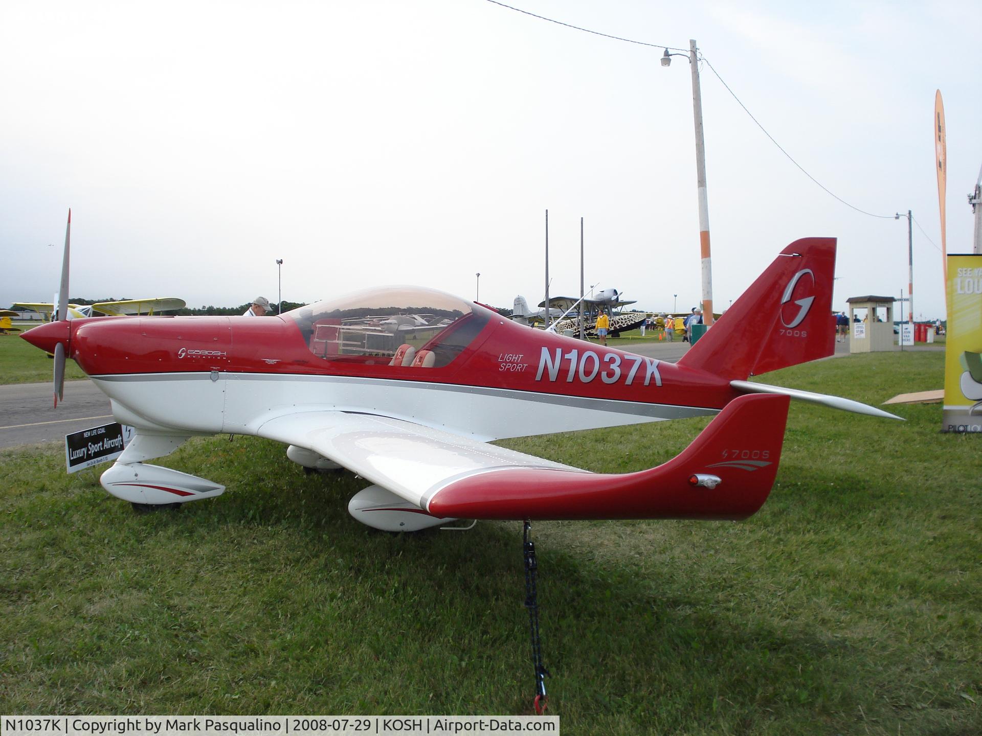 N1037K, 2008 Aero AT-4 LSA C/N AT4-014, AT-4 LSA