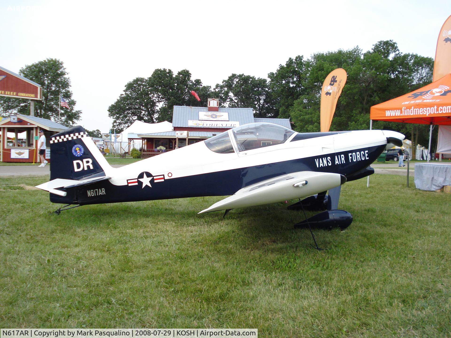 N617AR, 2002 Vans RV-6 C/N 24968, RV-6