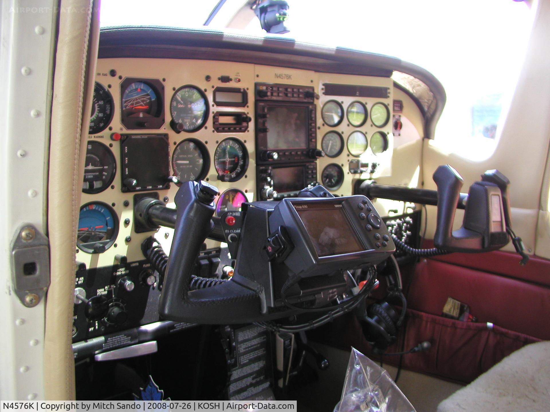 N4576K, 1979 Cessna P210N Pressurised Centurion C/N P21000222, EAA AirVenture 2008.