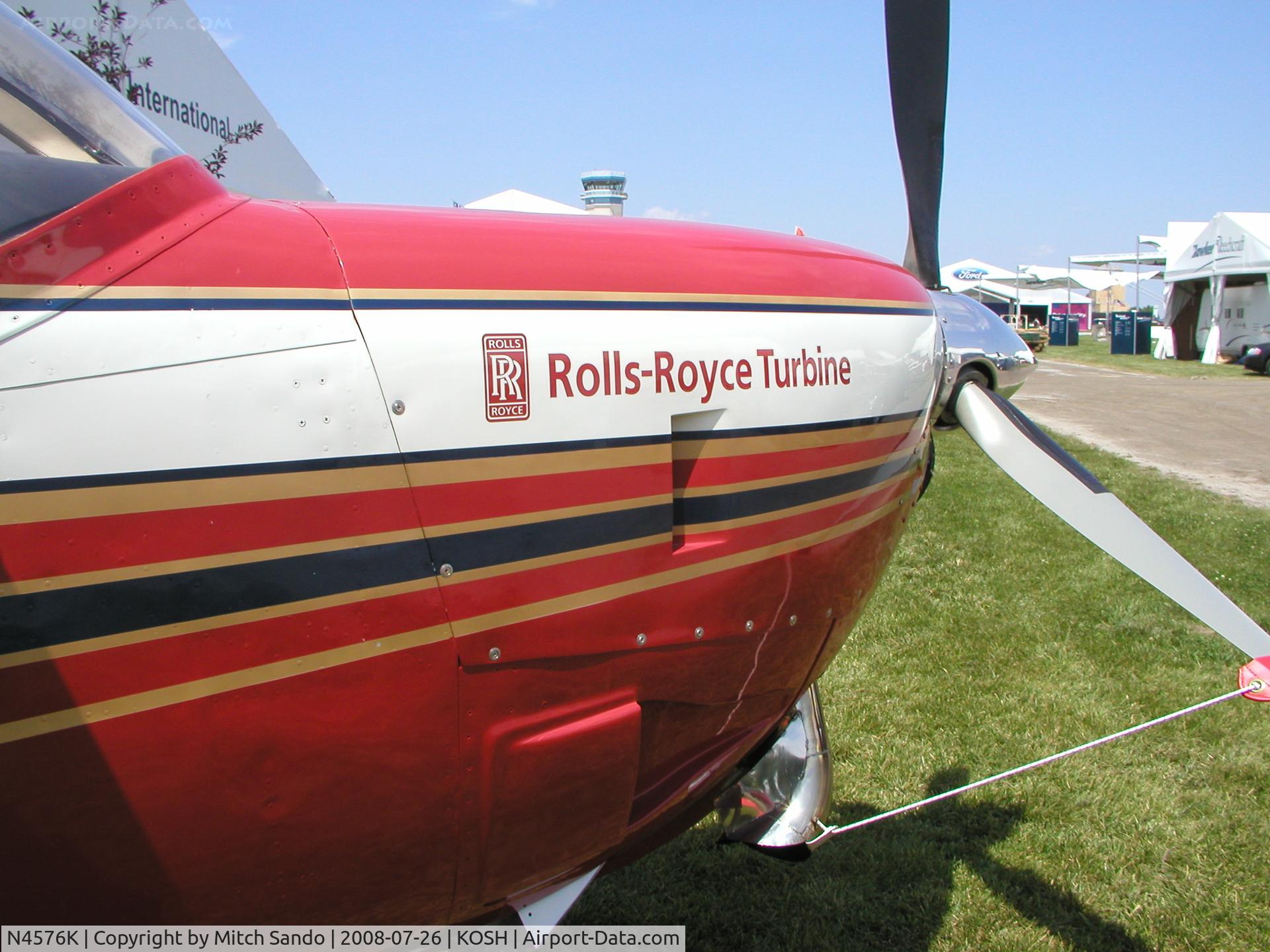 N4576K, 1979 Cessna P210N Pressurised Centurion C/N P21000222, EAA AirVenture 2008.