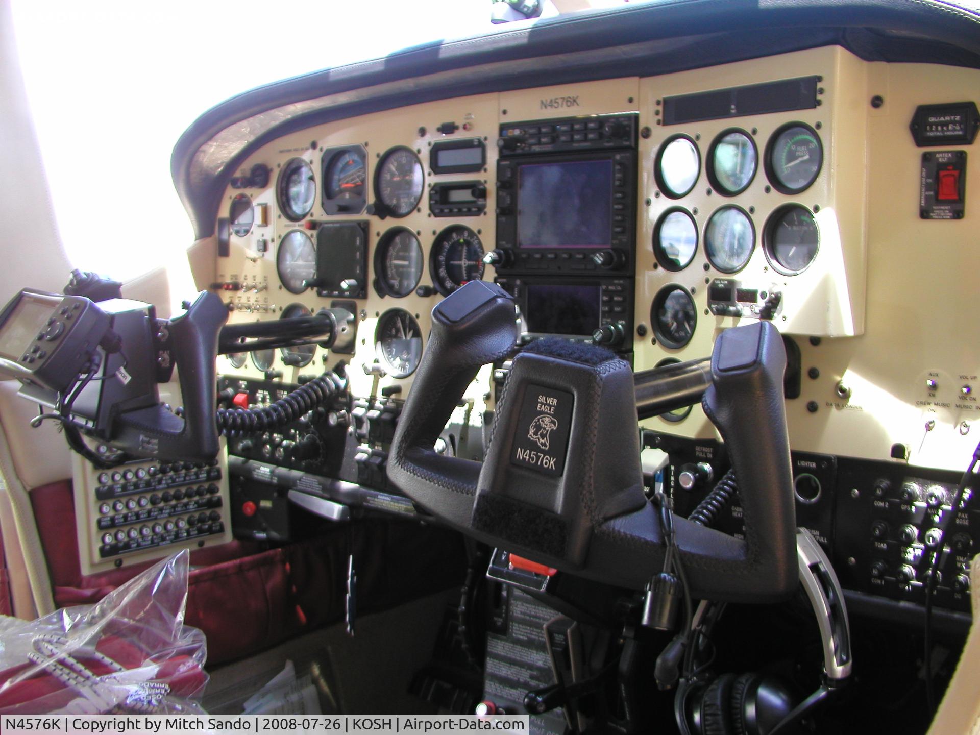 N4576K, 1979 Cessna P210N Pressurised Centurion C/N P21000222, EAA AirVenture 2008.
