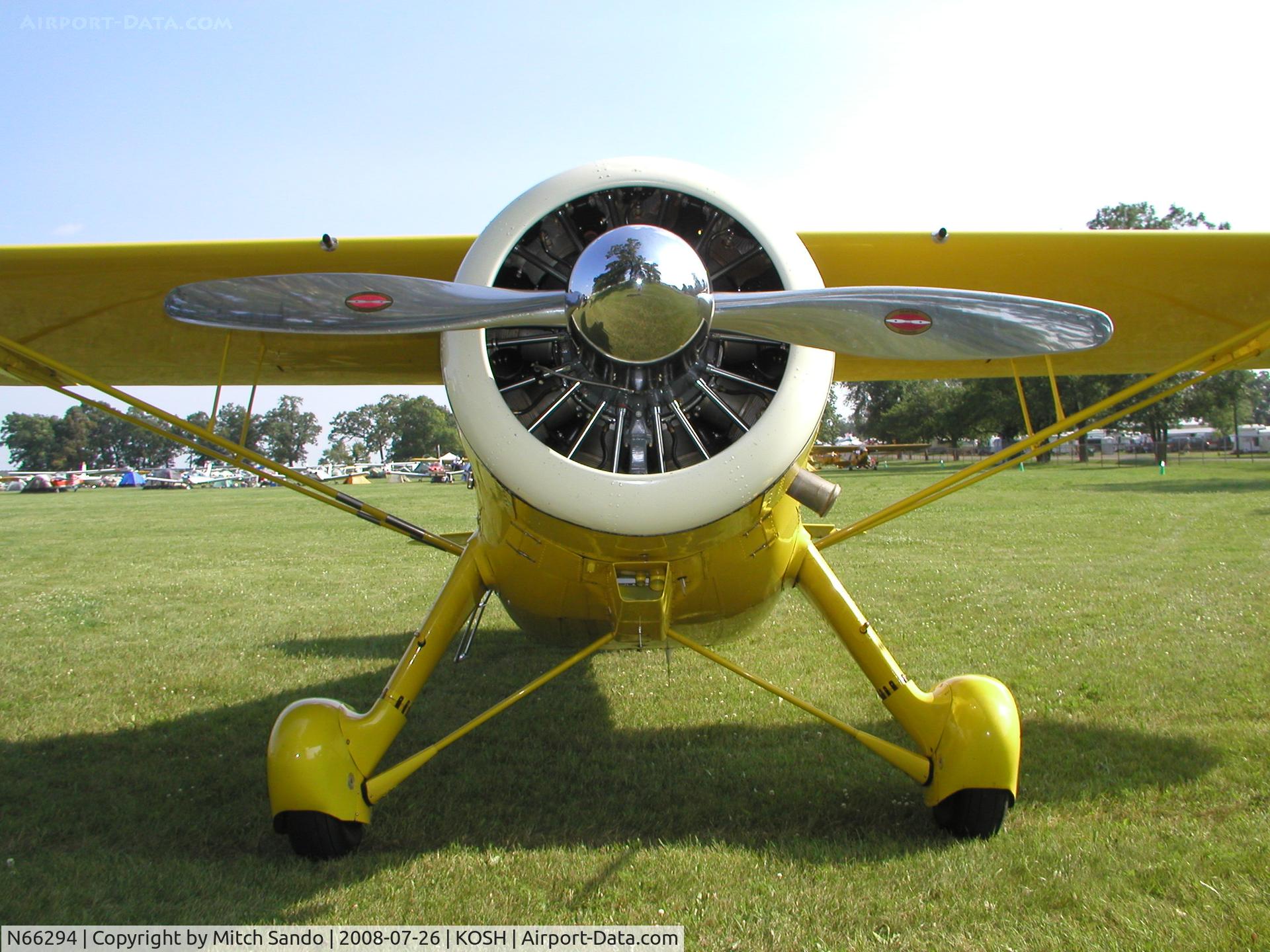 N66294, 1943 Howard Aircraft DGA-15P C/N 892, EAA AirVenture 2008.