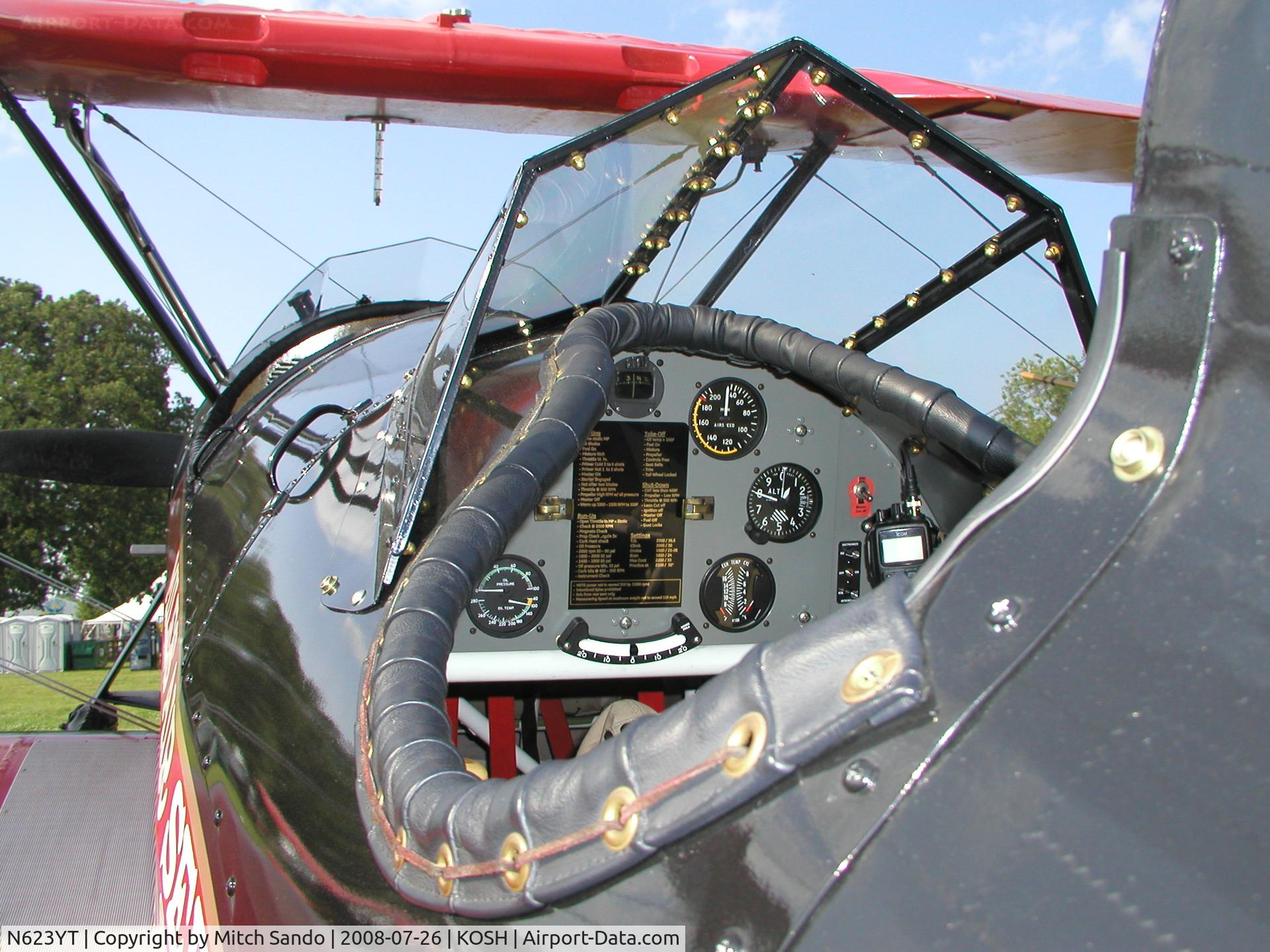 N623YT, 2004 Stearman 4-E Junior Speedmail C/N 623, EAA AirVenture 2008.