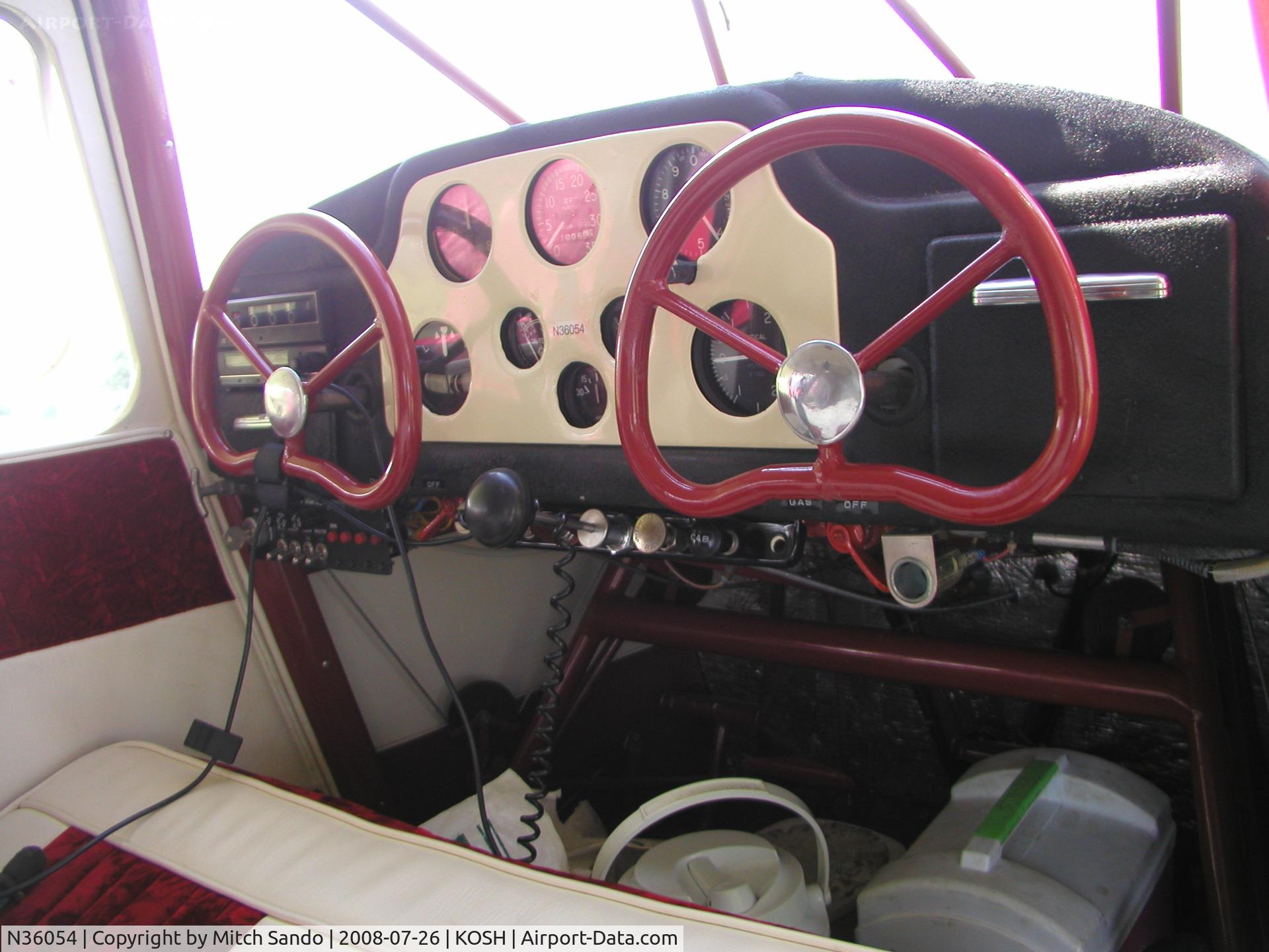 N36054, 1941 Taylorcraft BC12-65 C/N 3021, EAA AirVenture 2008.