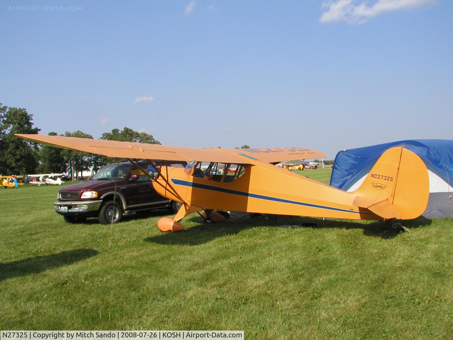 N27325, 1940 Aeronca 60-TF C/N 1380T, EAA AirVenture 2008.