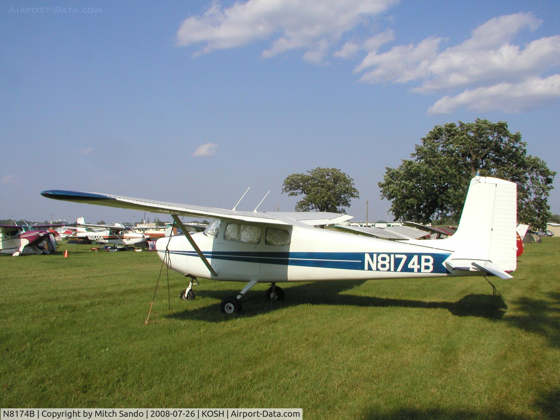 N8174B, 1957 Cessna 172 C/N 29974, EAA AirVenture 2008.