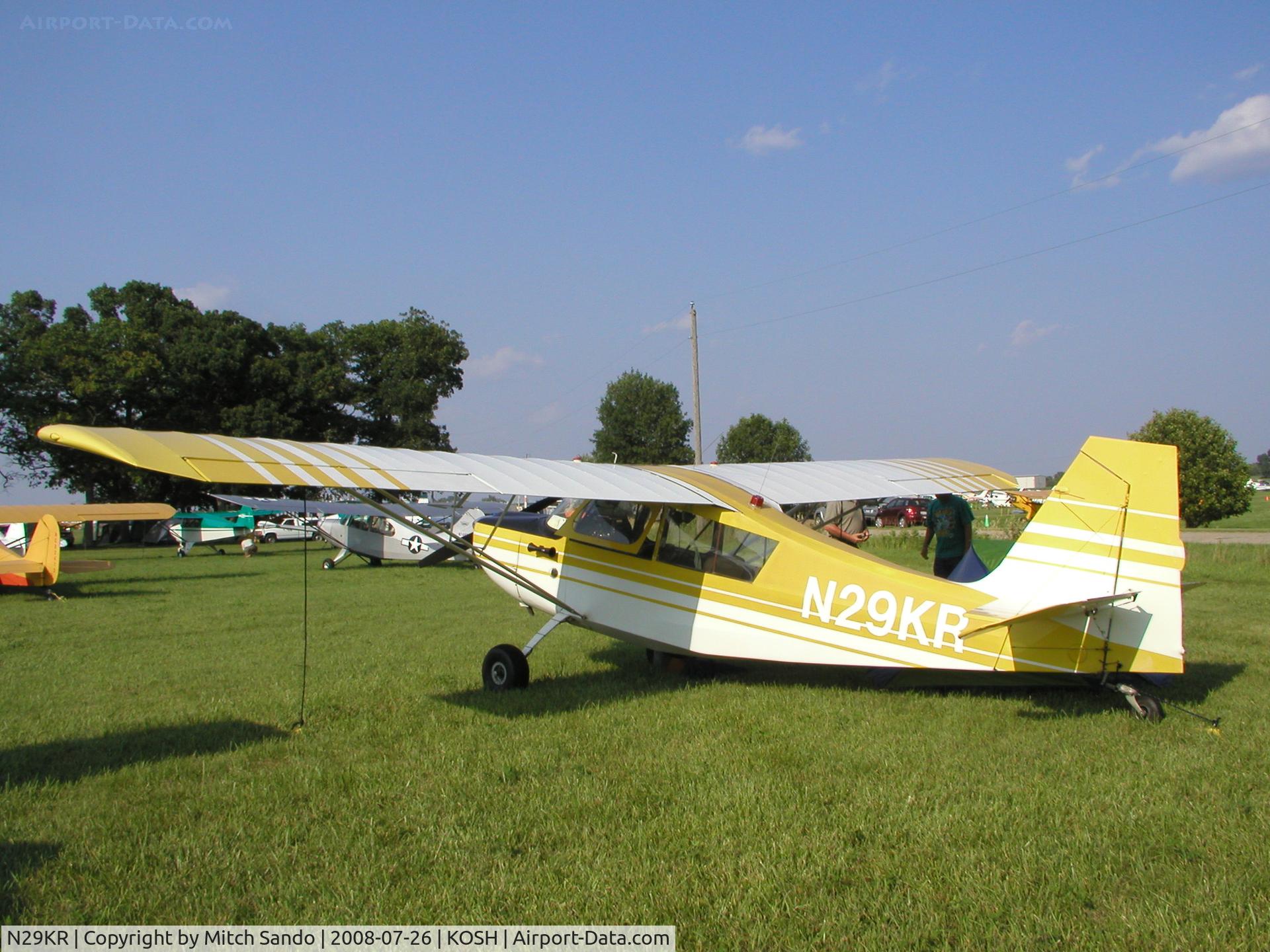 N29KR, Champion 7ECA Citabria C/N 274, EAA AirVenture 2008.