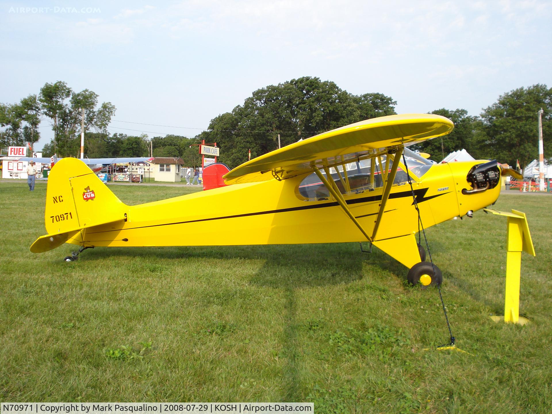 N70971, Piper J3C-65 Cub Cub C/N 18001, Piper J3C-65