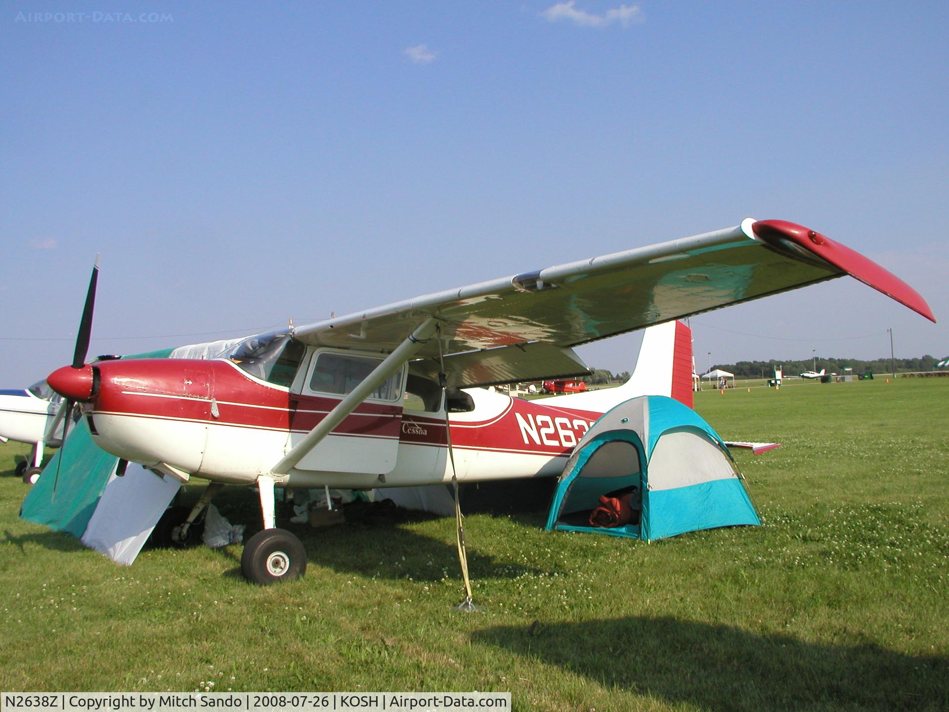 N2638Z, 1963 Cessna 185B Skywagon C/N 185-0638, EAA AirVenture 2008.
