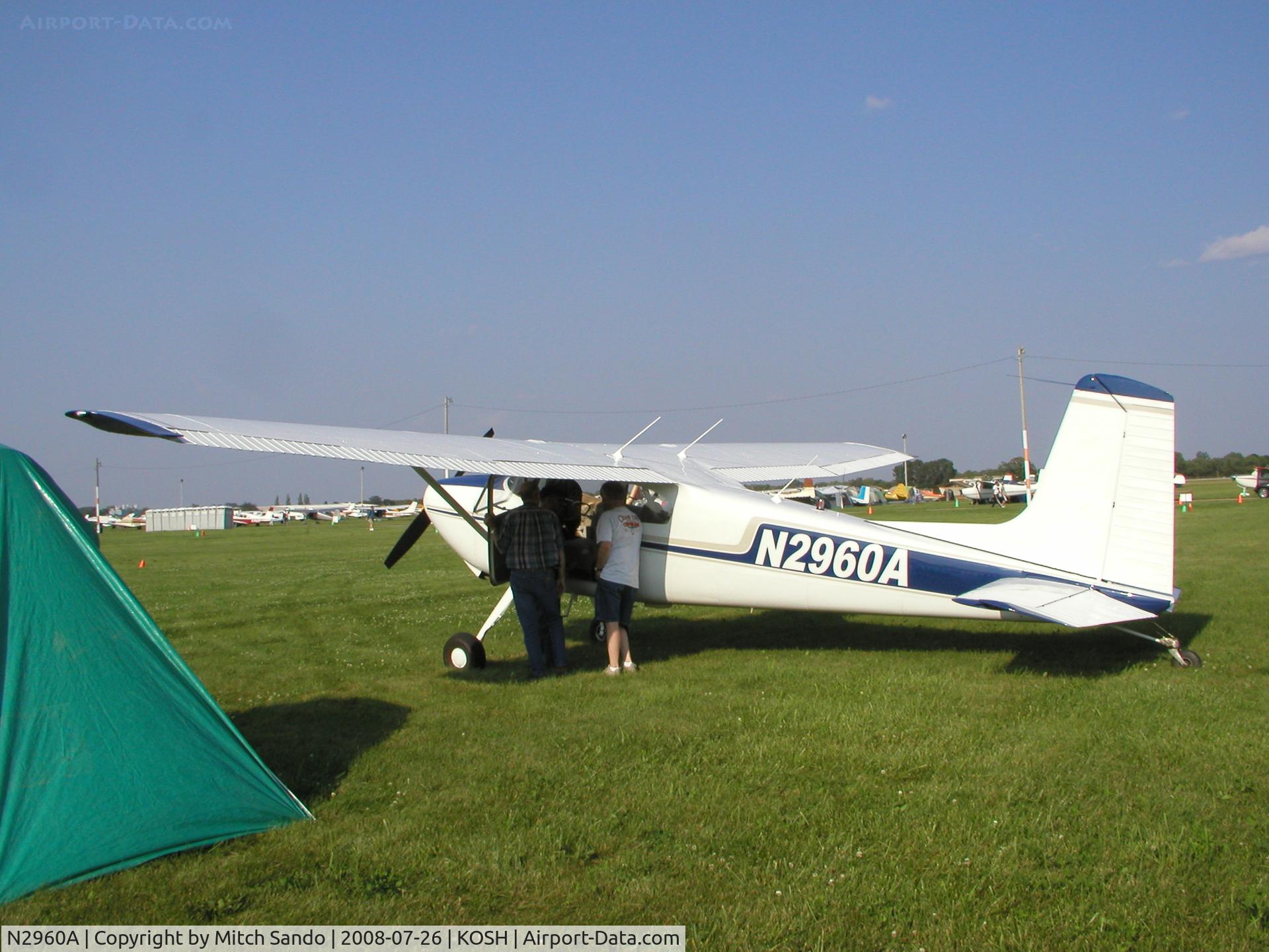 N2960A, 1953 Cessna 180 C/N 30160, EAA AirVenture 2008.