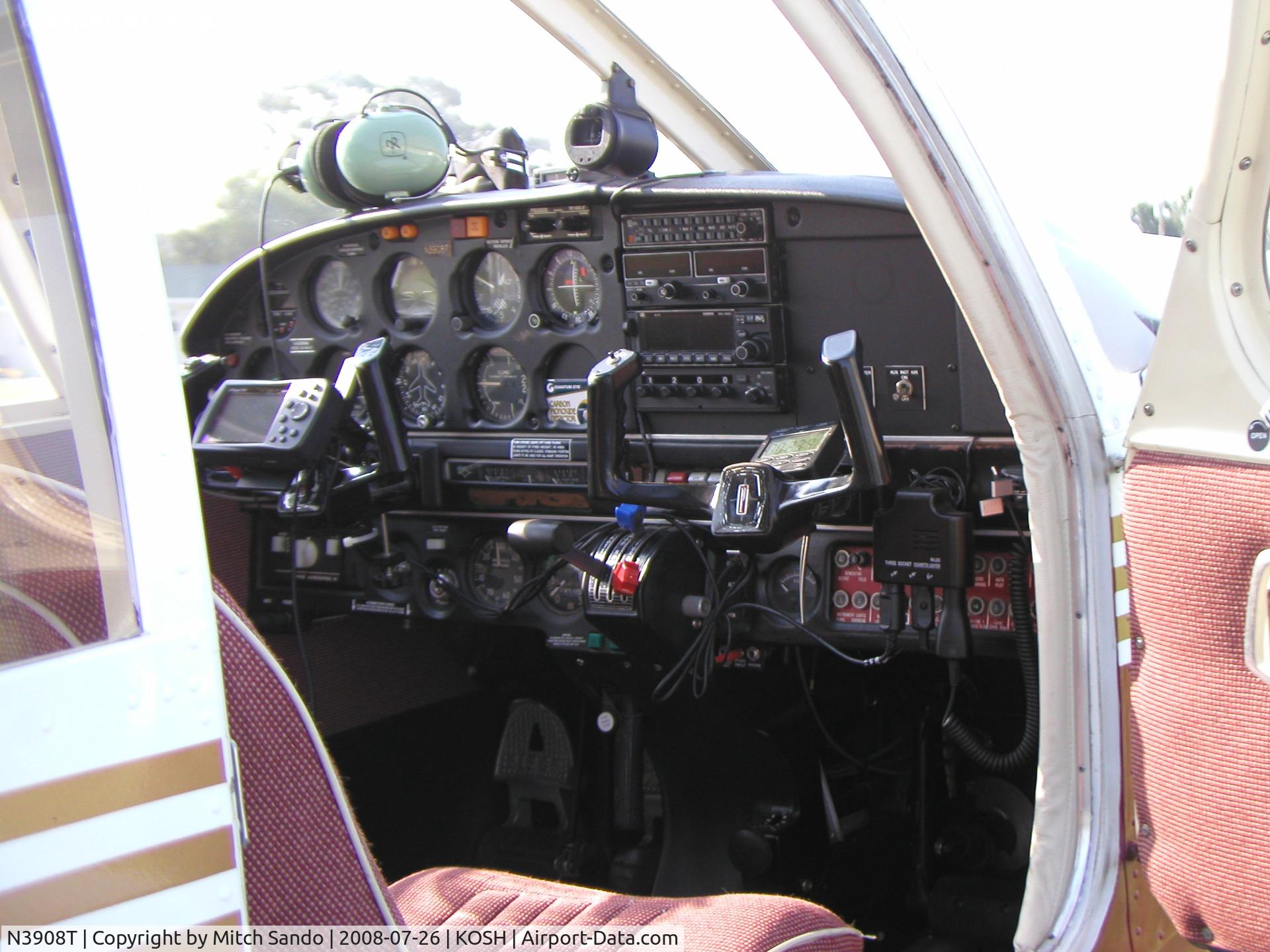 N3908T, 1967 Piper PA-28R-180 Cherokee Arrow C/N 28R-30243, EAA AirVenture 2008.