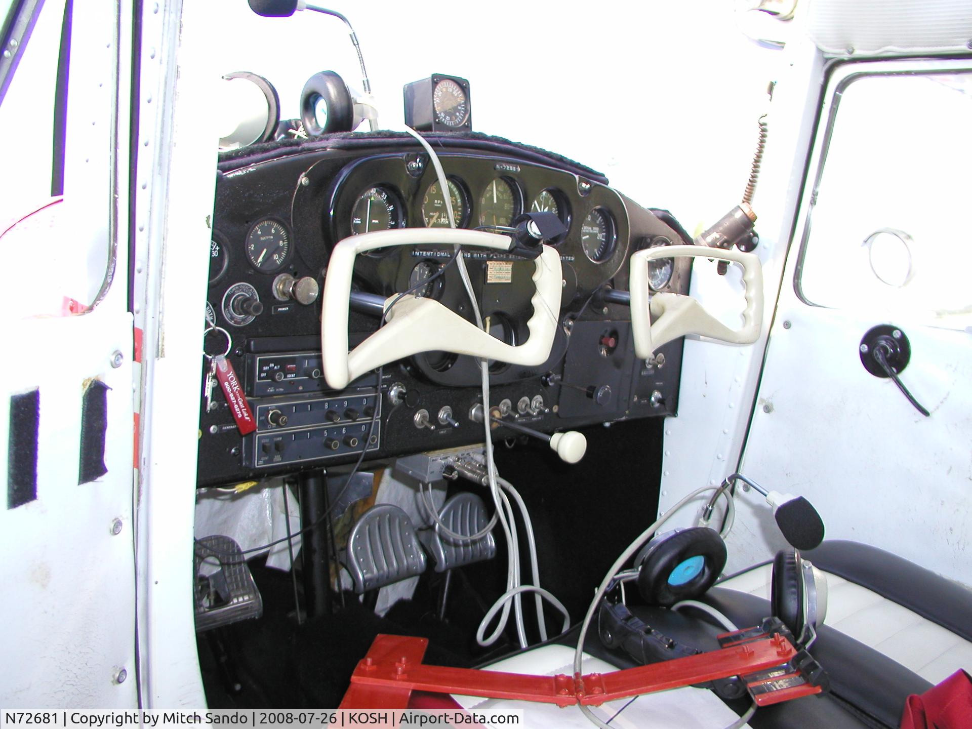 N72681, 1946 Cessna 140 C/N 9857, EAA AirVenture 2008.