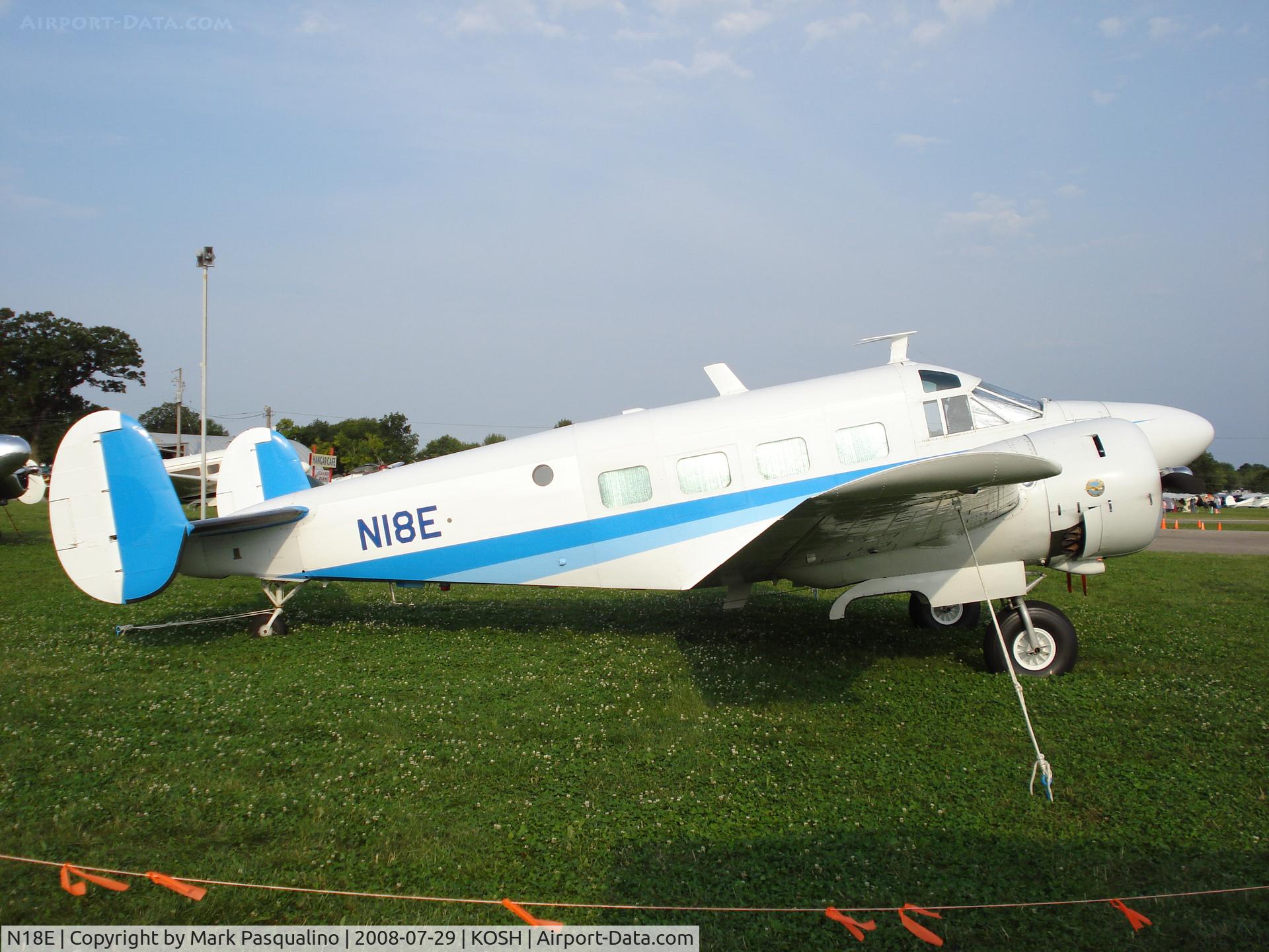 N18E, 1958 Beech E18S C/N BA-383, Beech E18S