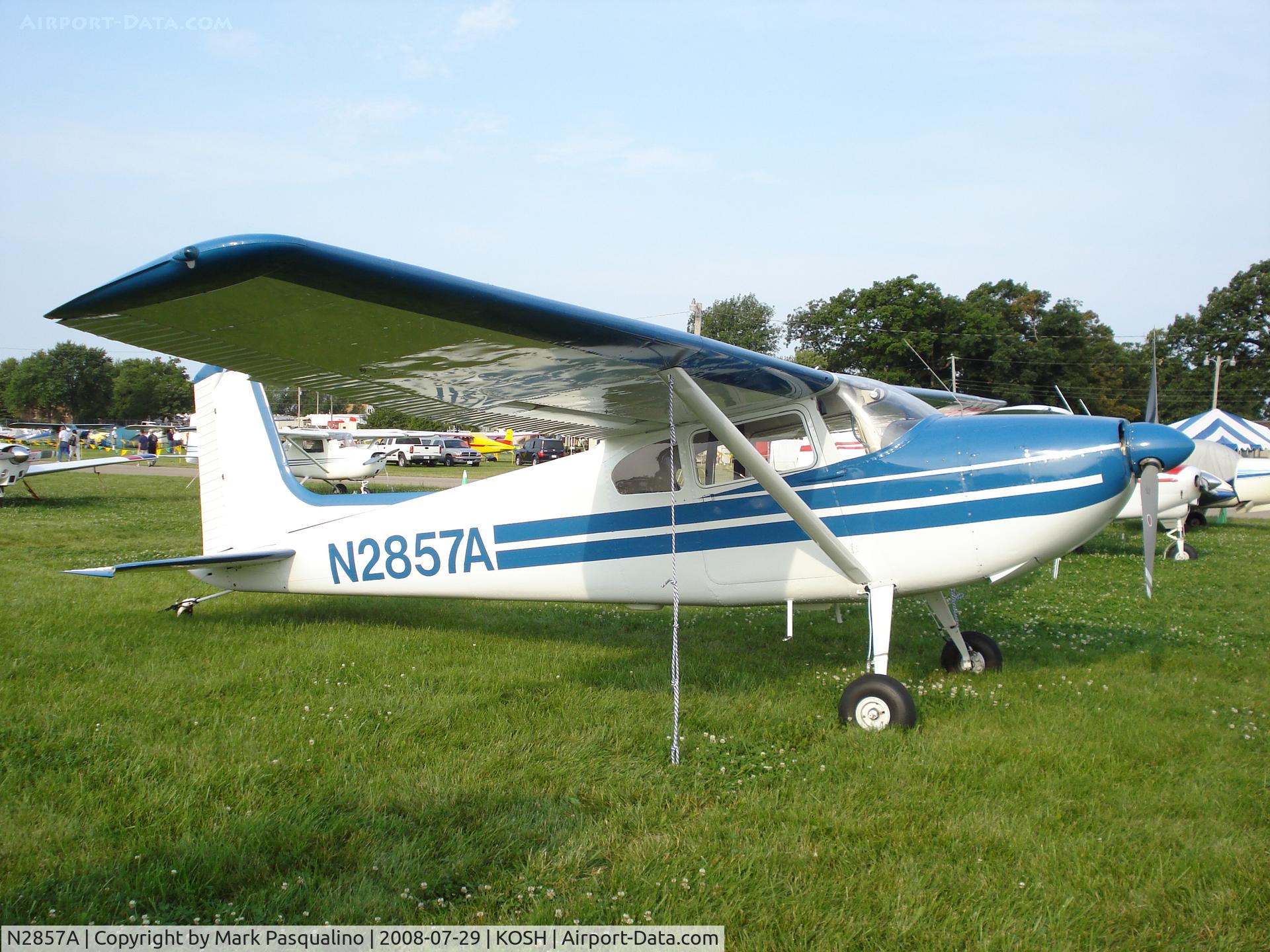 N2857A, 1953 Cessna 180 C/N 30057, Cessna 180