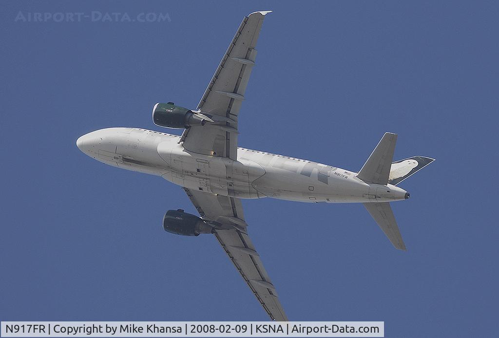 N917FR, 2003 Airbus A319-111 C/N 1890, 