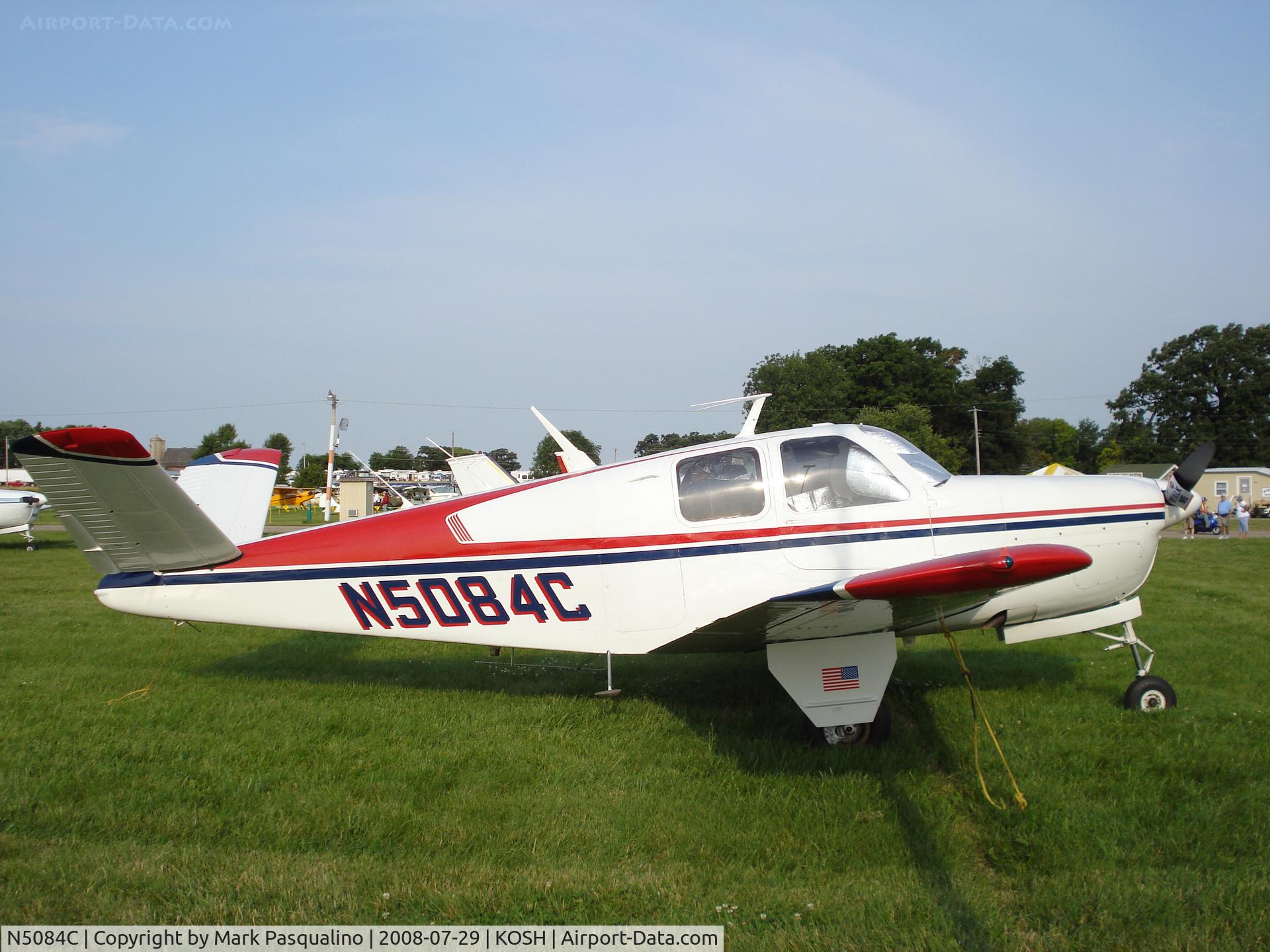 N5084C, 1950 Beech B35 C/N D-2346, Beech B35