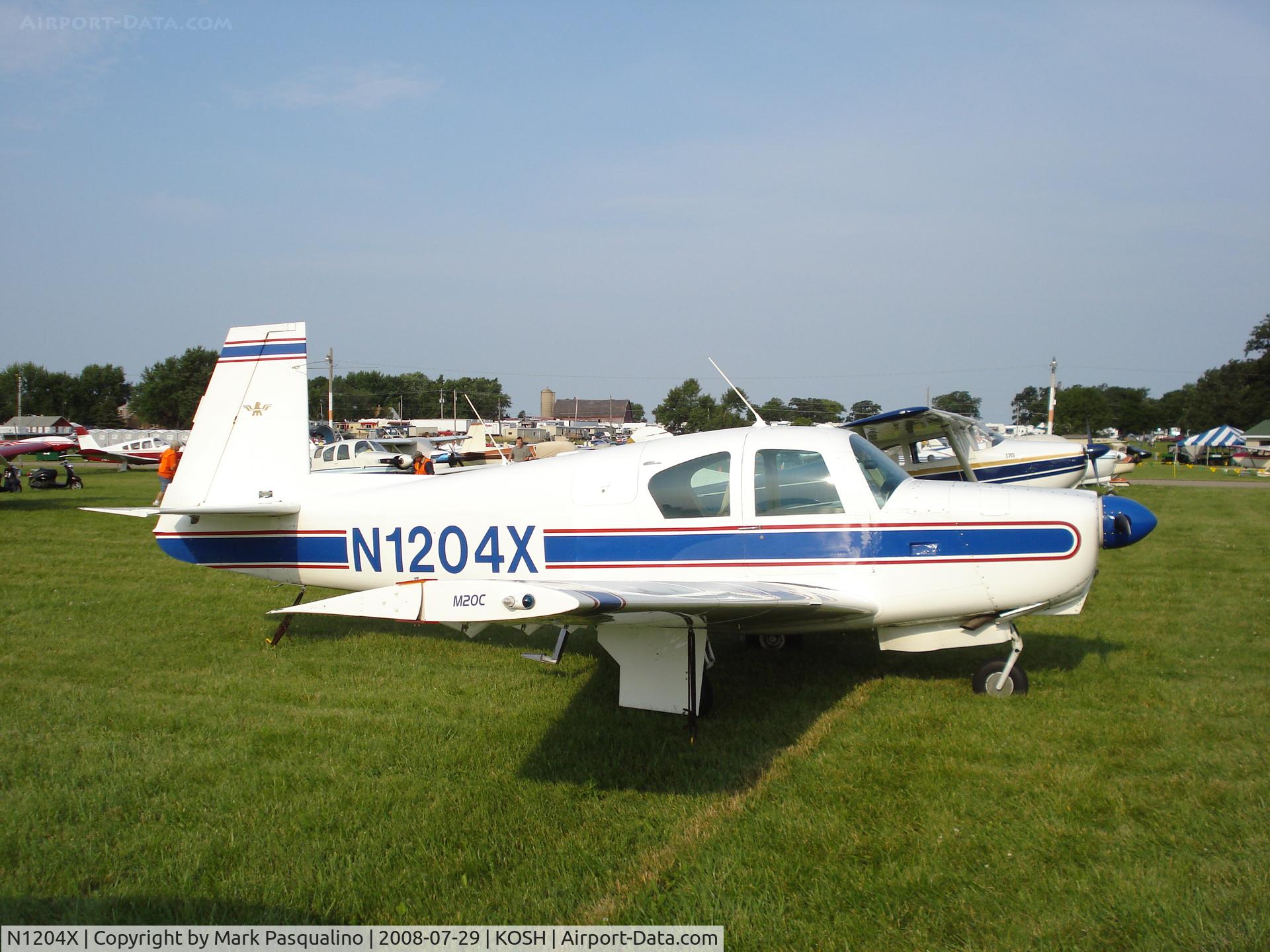 N1204X, 1963 Mooney M20C Ranger C/N 2607, Mooney M20C