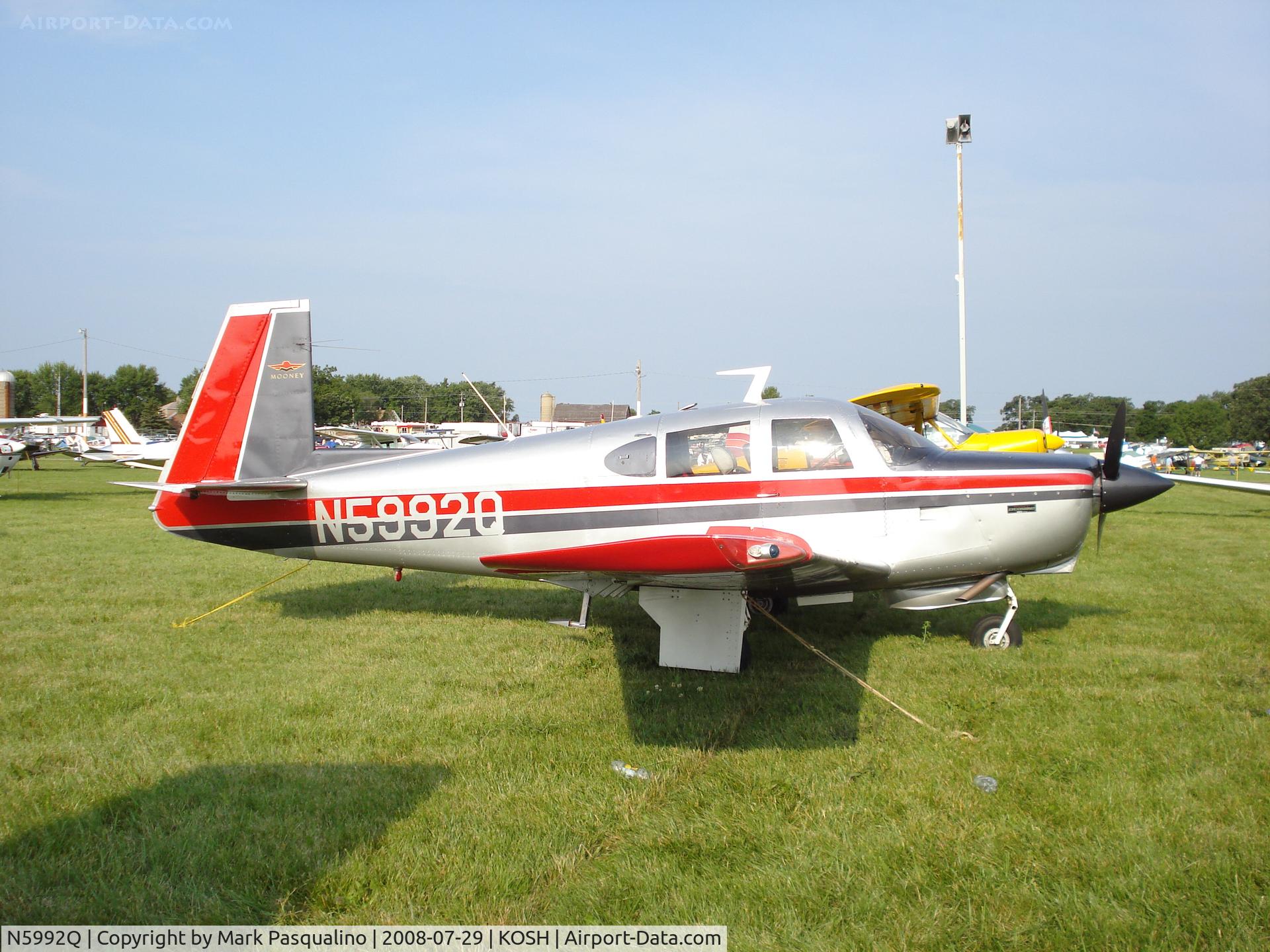 N5992Q, 1965 Mooney M20C Ranger C/N 3216, Mooney M20C