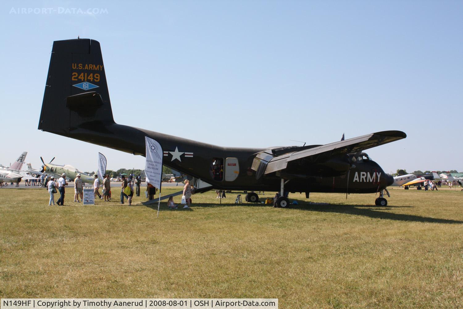 N149HF, 1962 De Havilland Canada DHC-4A Caribou C/N 85, EAA AirVenture 2008
