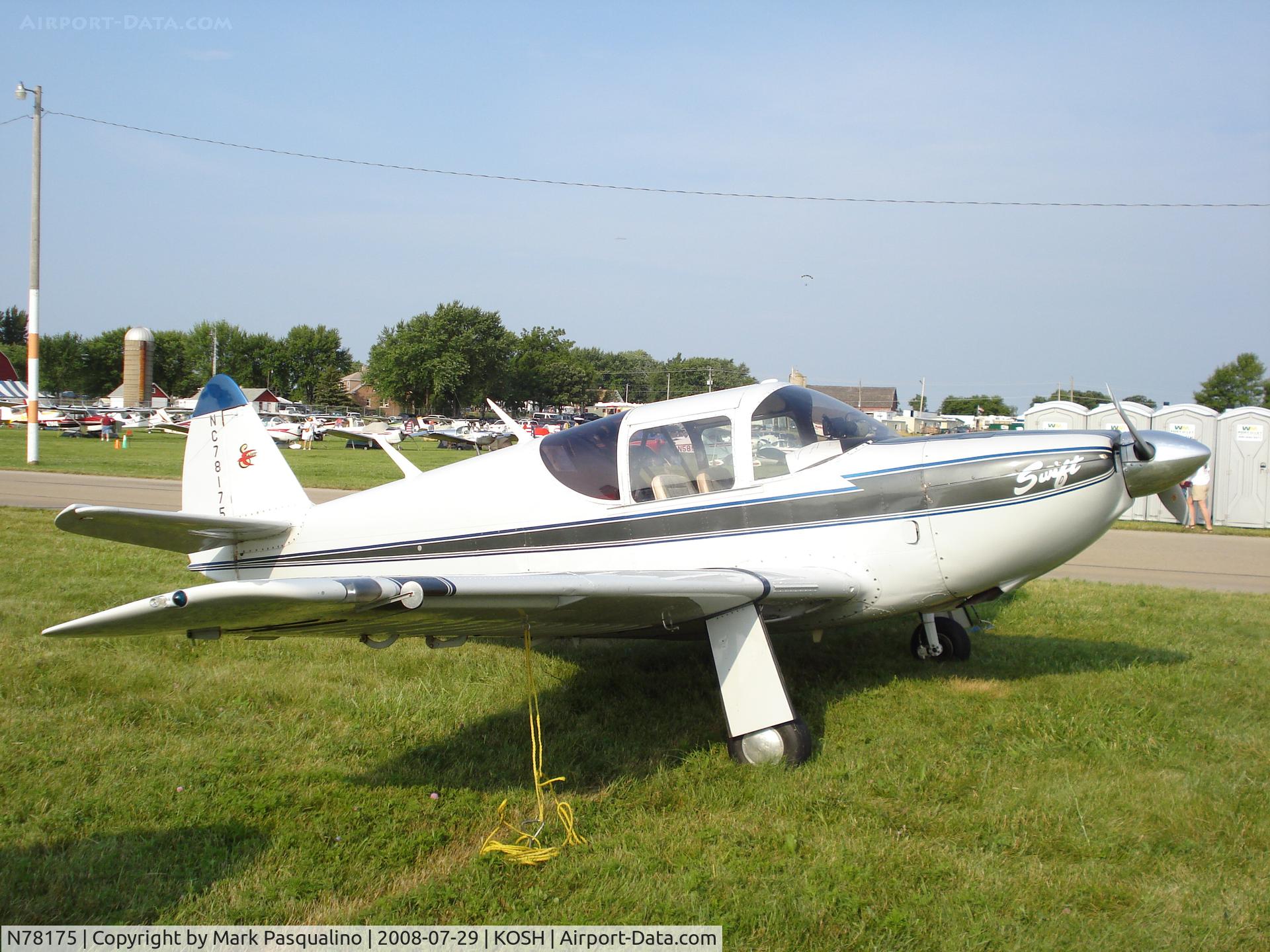 N78175, 1946 Globe GC-1B Swift C/N 2175, Globe GC-1B
