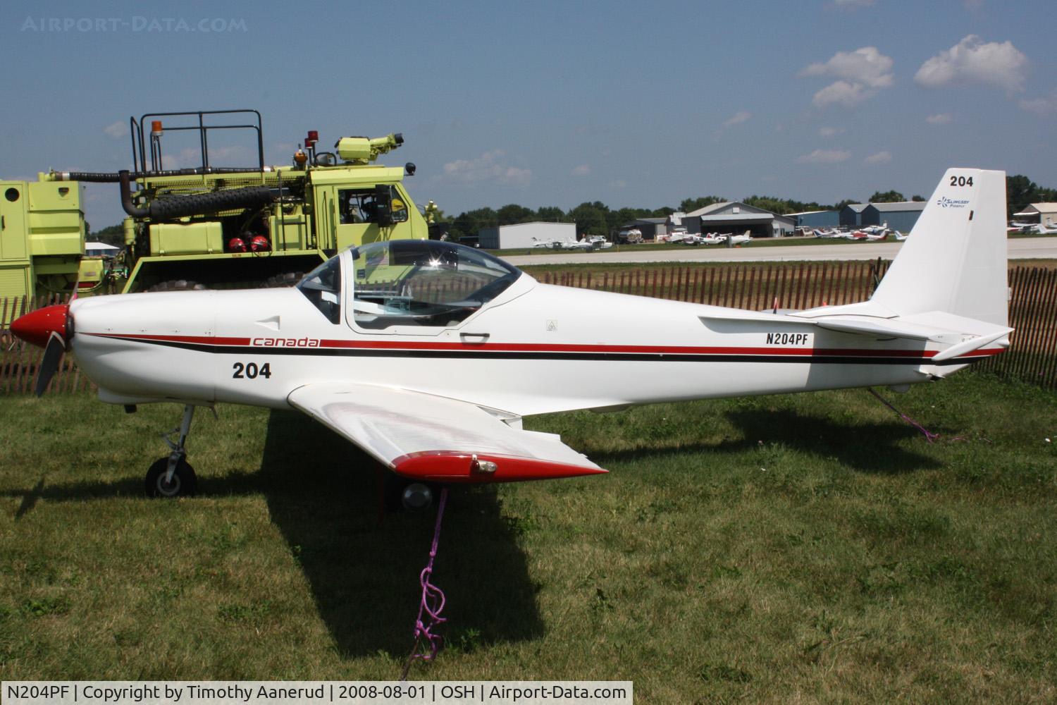 N204PF, 1993 Slingsby T-67C Firefly C/N 2085, EAA AirVenture 2008