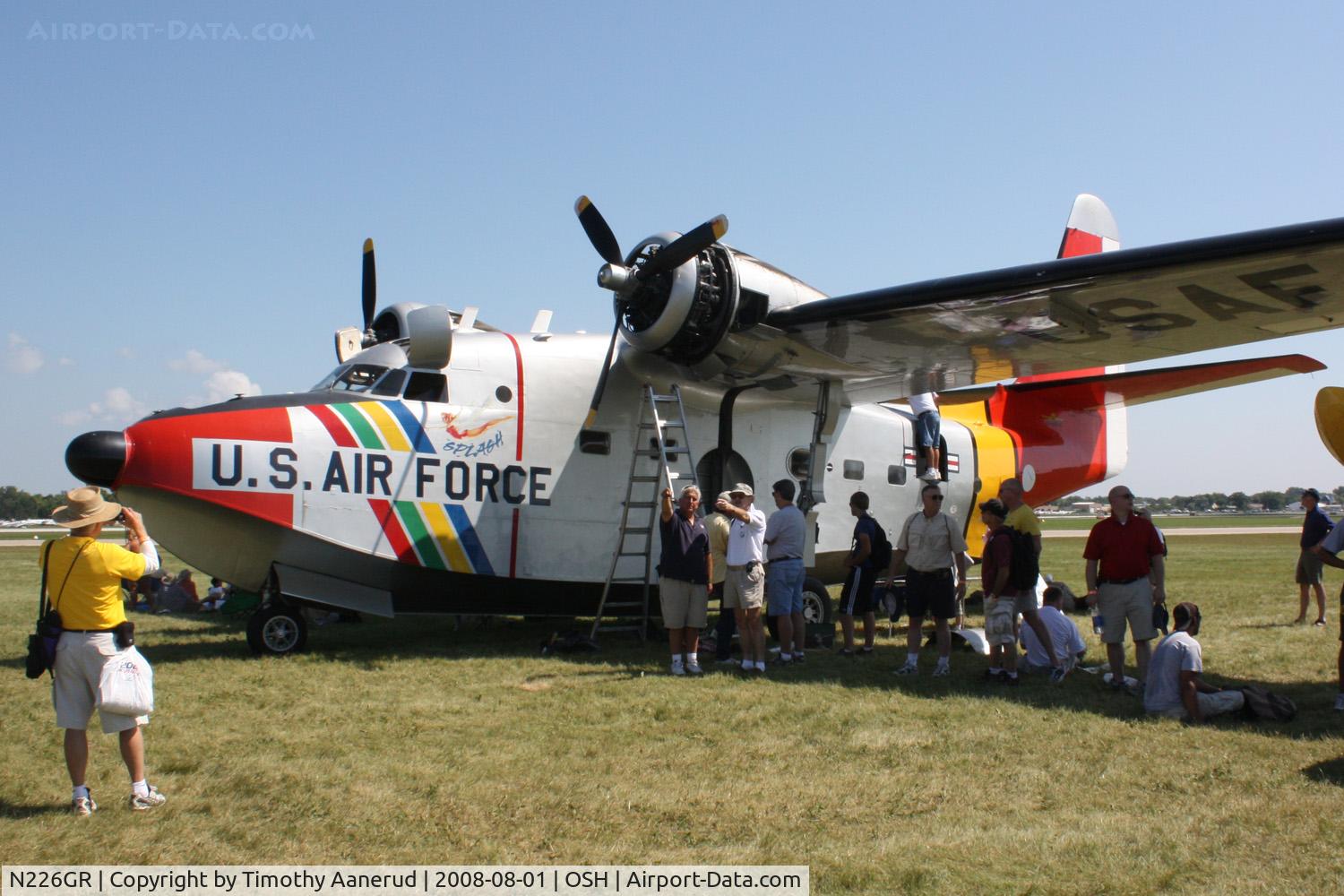 N226GR, 1954 Grumman HU-16E Albatross C/N G-359, EAA AirVenture 2008